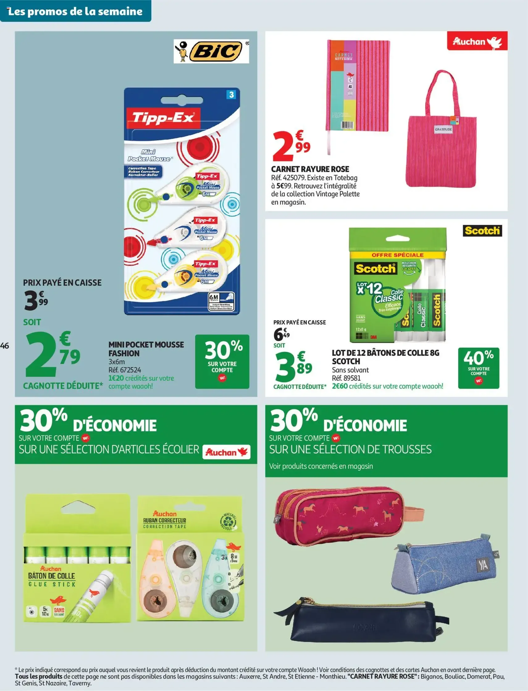 Auchan folder / publicité - geldige folder vanaf 02/01/2026 pagina 46 van 54