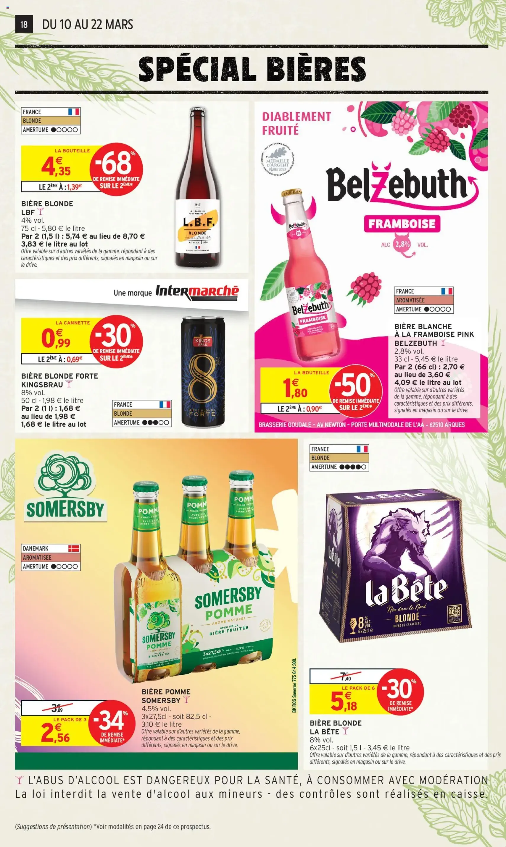 Intermarché catalogue semaine 11 - brochure valable à partir du 10/03/2026, page 18 sur 40