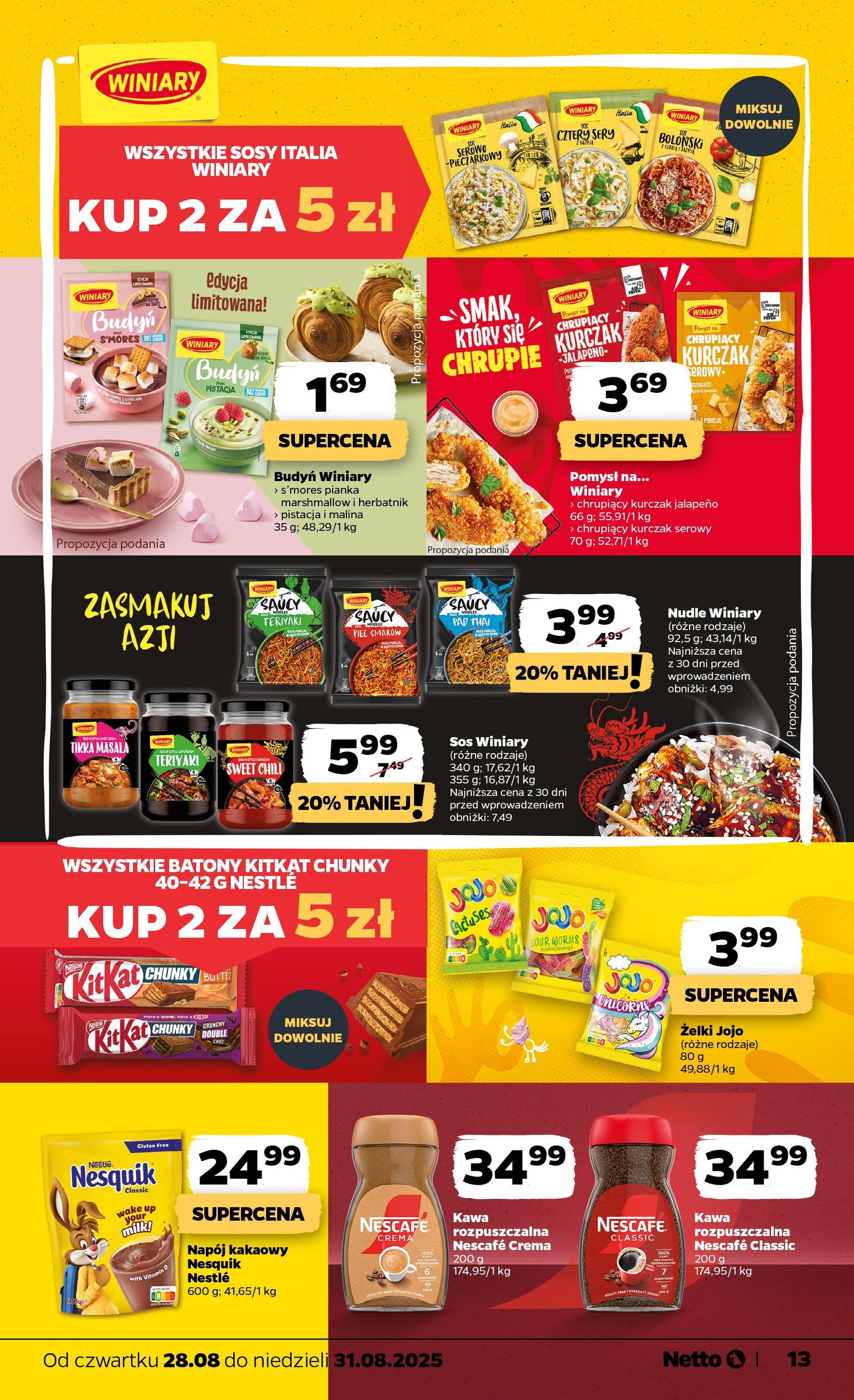 Netto gazetka - Spożywcza - ważny gazetka od 28.08.2025 strona 13 z 35 Netto gazetka - Spożywcza - ważny gazetka od 28.08.2025 strona 13 z 35