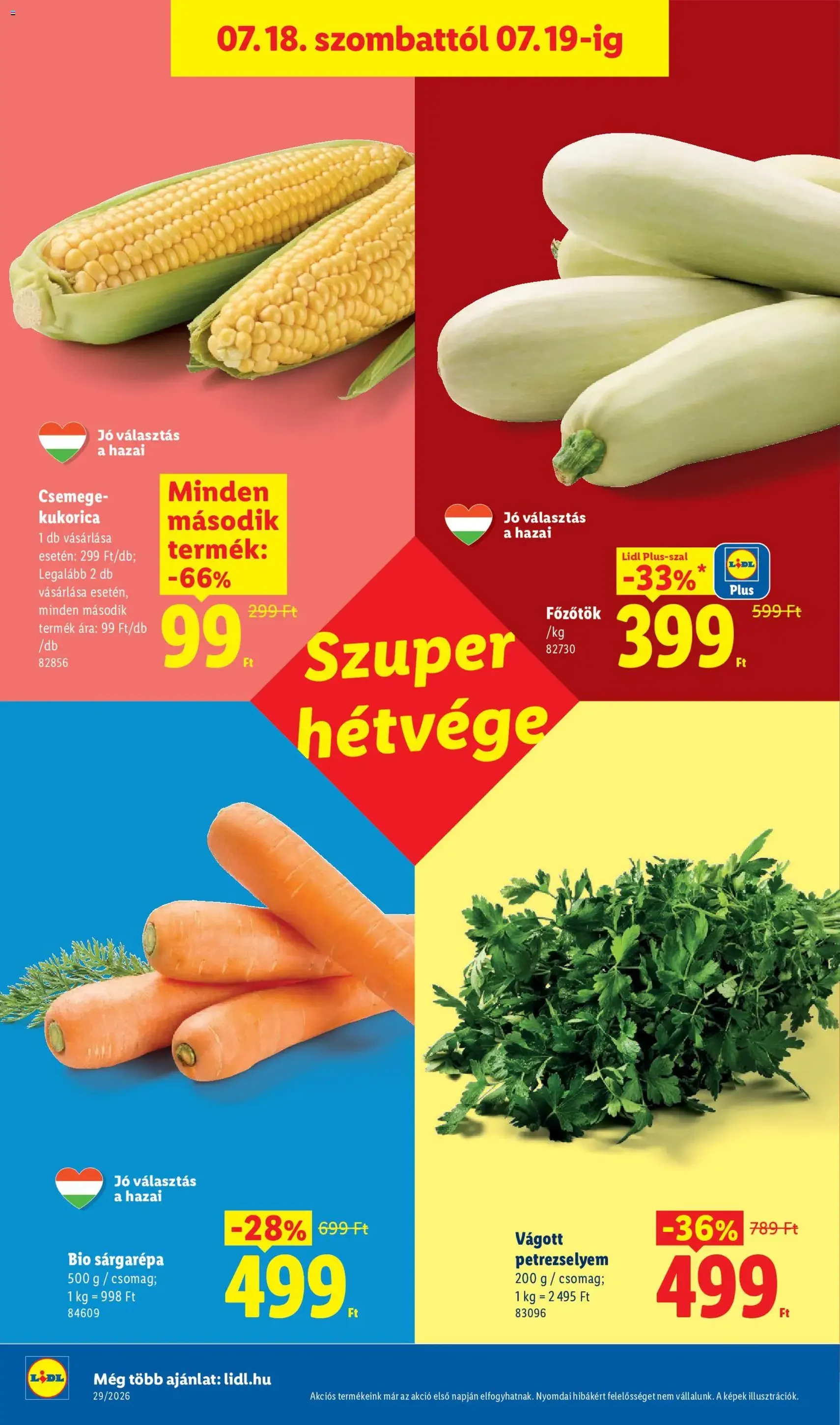 Lidl akciós újság - 2026.07.16. érvényes szórólap 58 oldal 88 oldalból