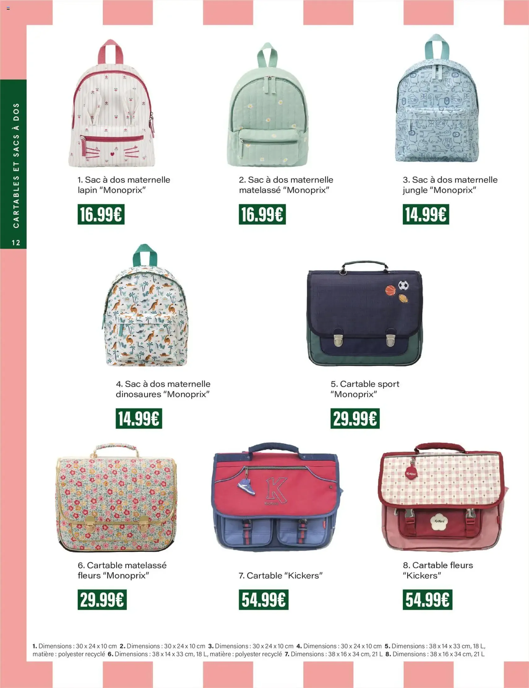 Monoprix - Guide de rentree - brochure valable à partir du 04/08/2026, page 12 sur 42