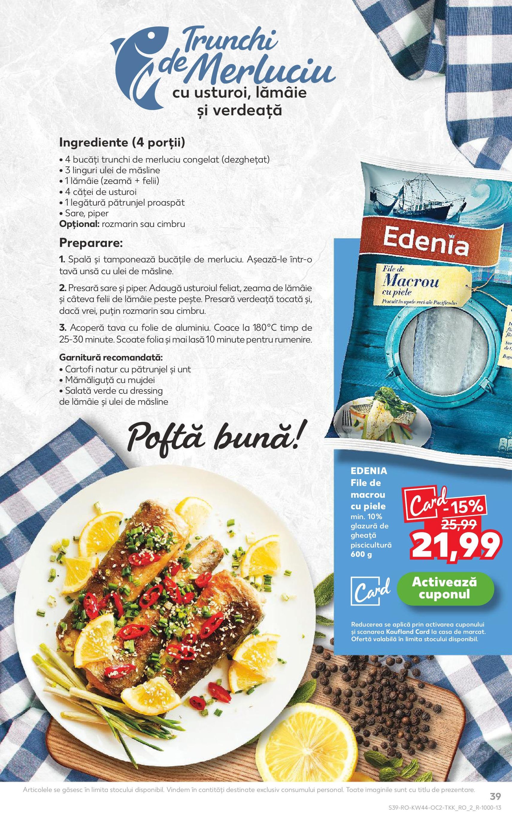 Catalog Kaufland - Bucureşti - cataloage valabile începând cu 29.10.2025 pagina 39 din 70 Catalog Kaufland - Bucureşti - cataloage valabile începând cu 29.10.2025 pagina 39 din 70