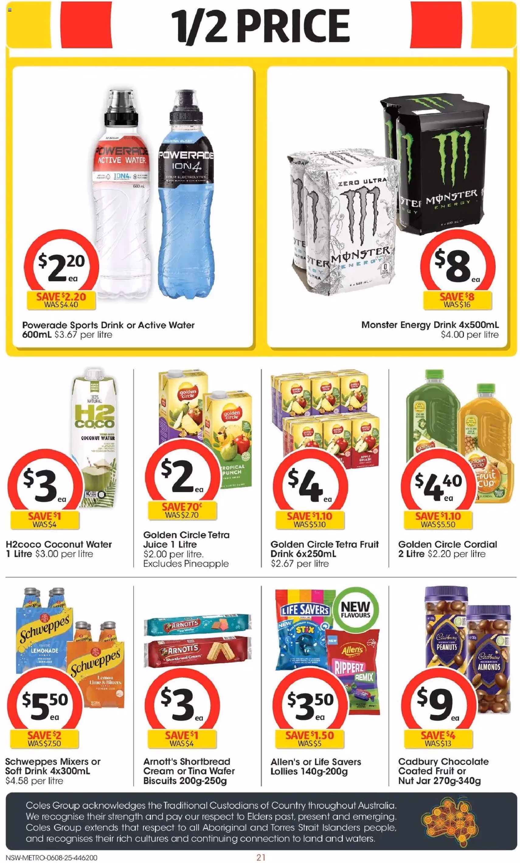 Coles Catalogue NSW - valid flyer from 06/08/2025, page 21 of 47 Coles Catalogue NSW - valid flyer from 06/08/2025, page 21 of 47