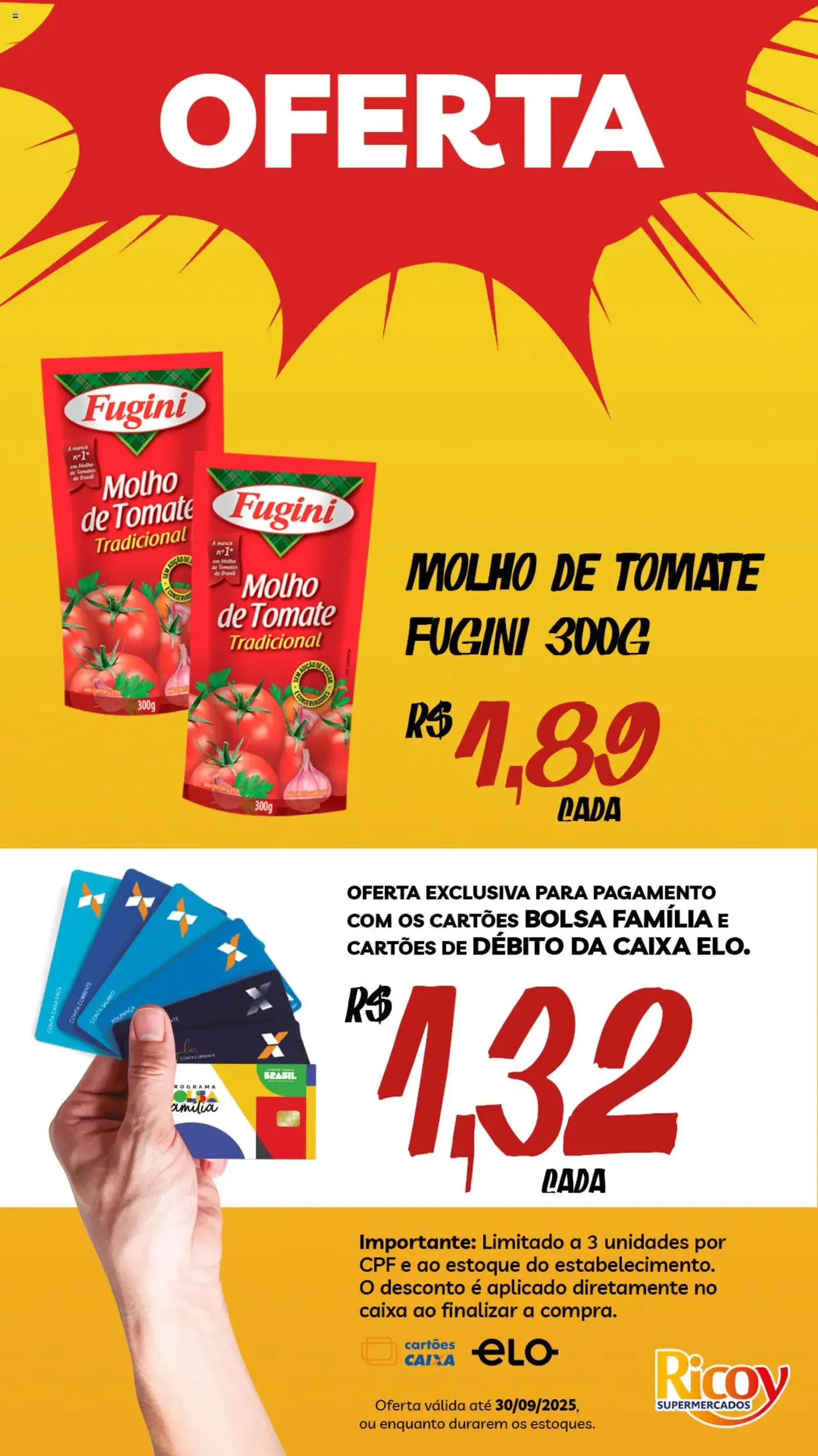 Ricoy - Ofertas da semana - folheto válido a partir de 05/09/2025 página 11 de 11 Ricoy - Ofertas da semana - folheto válido a partir de 05/09/2025 página 11 de 11