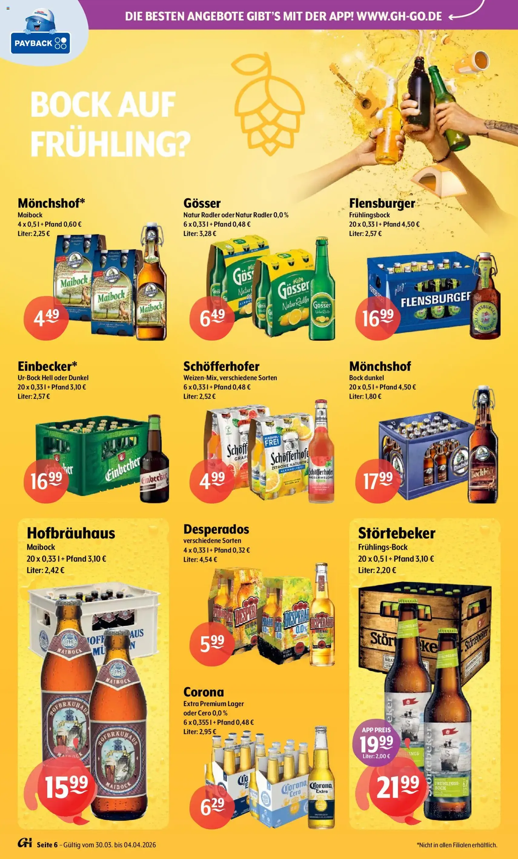 Trink und Spare Prospekt - Gültiger Prospekt ab 30.03.2026, Seite 6 von insgesamt 10