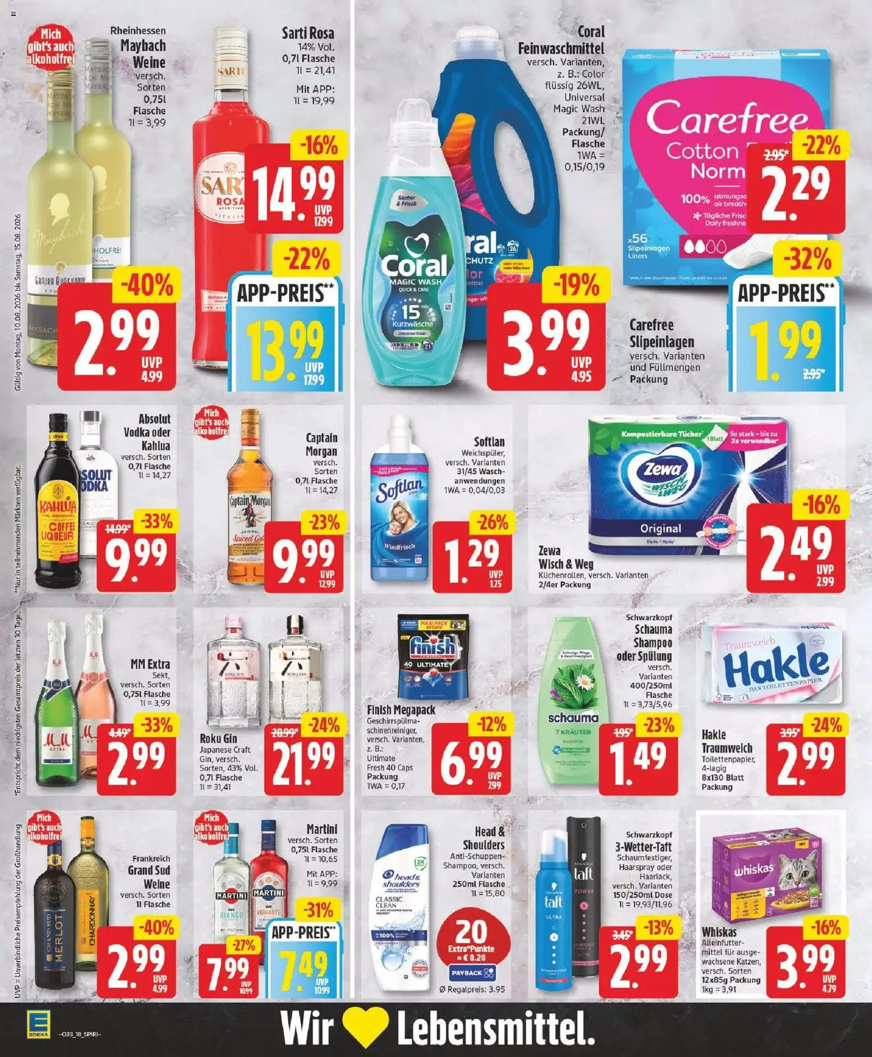 Edeka Prospekt - Gültiger Prospekt ab 10.08.2026, Seite 18 von insgesamt 27