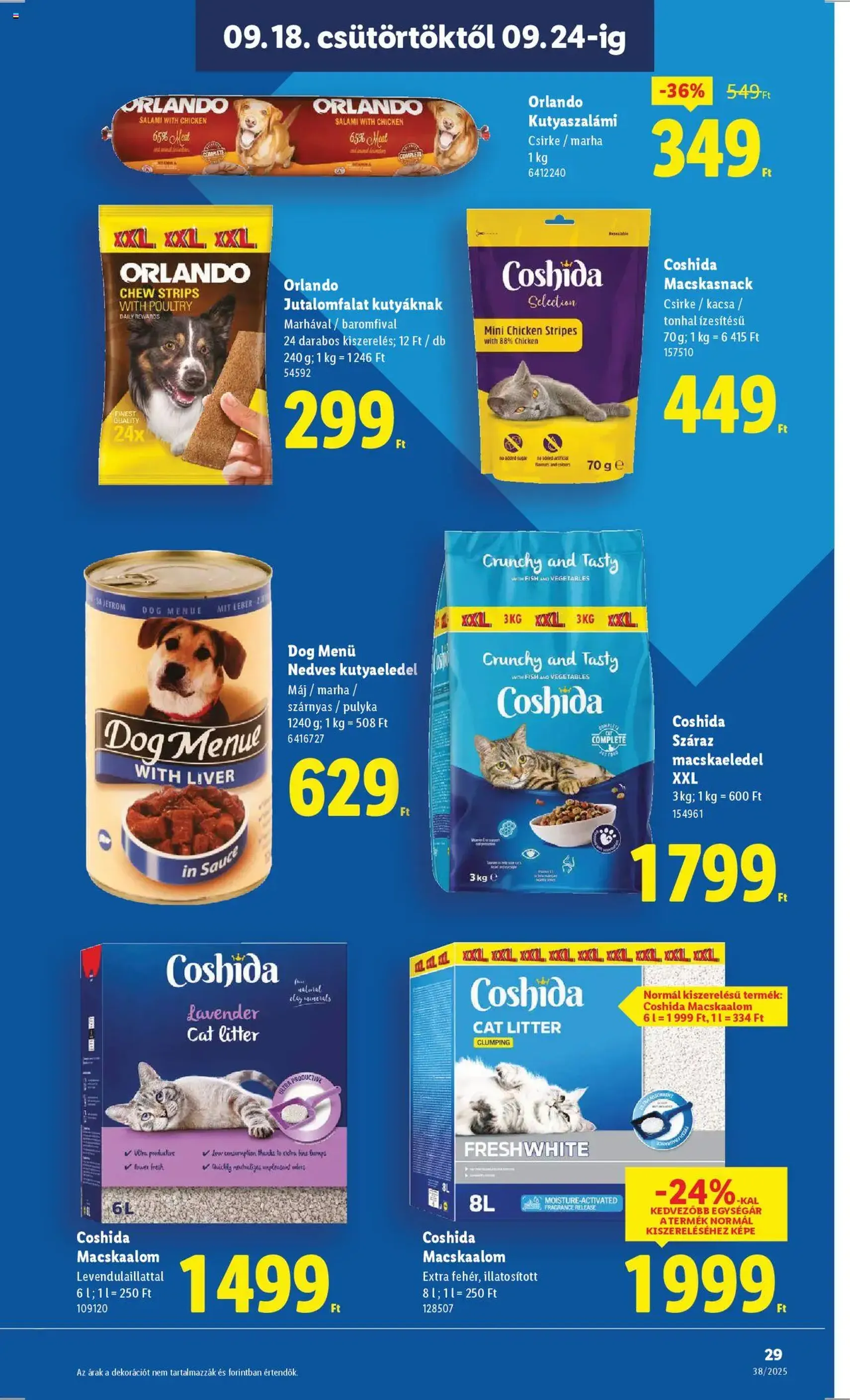 Lidl Akciós újság - 2025.09.18. érvényes szórólap 29 oldal 74 oldalból