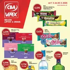CBA Verex leták - náhľad letáku platný od 07.05.2026