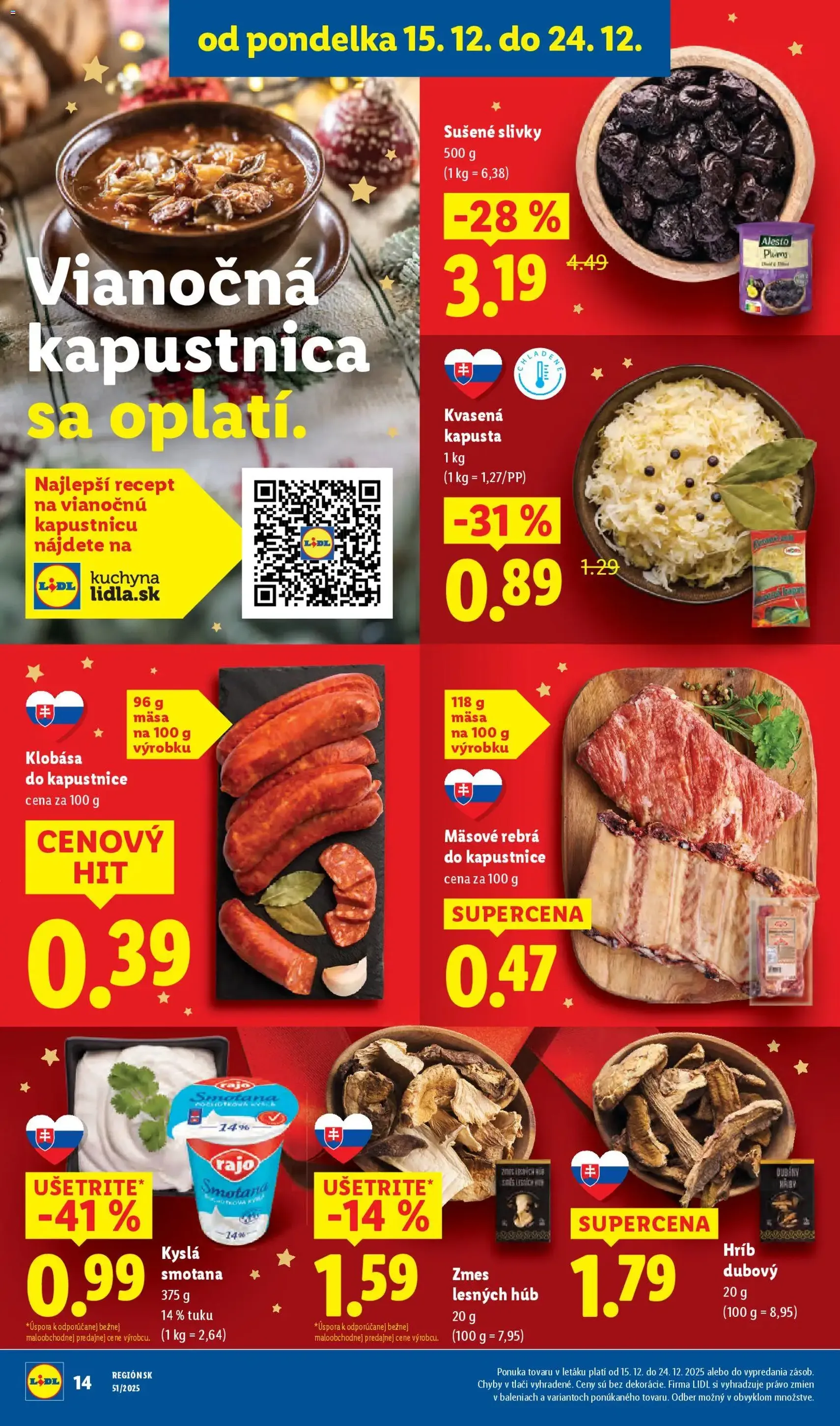 Lidl leták - platný leták od 15.12.2025 strana 16 z 109