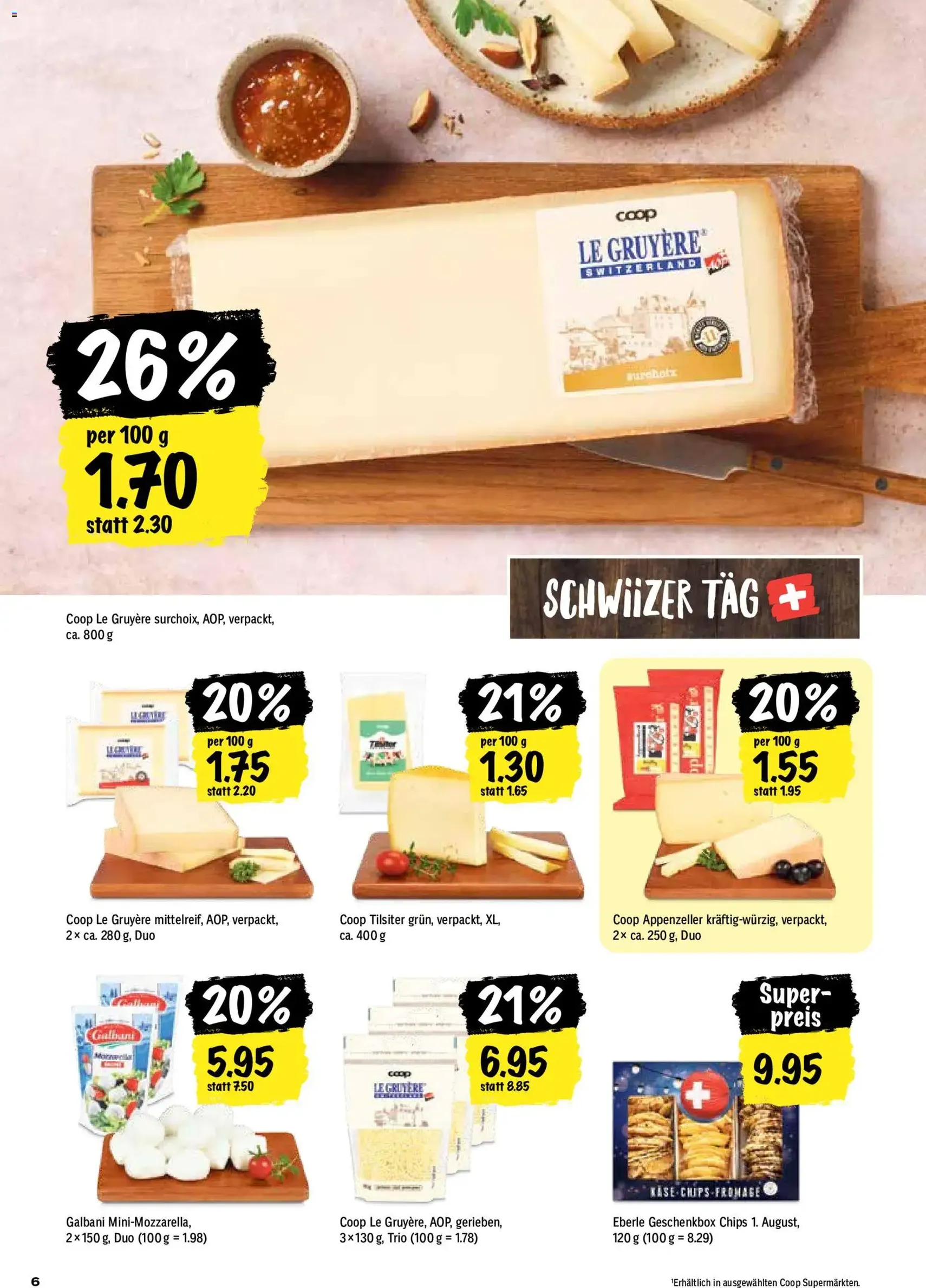 Coop aktionen - Gültiger Prospekt ab 30.07.2026, Seite 6 von insgesamt 24