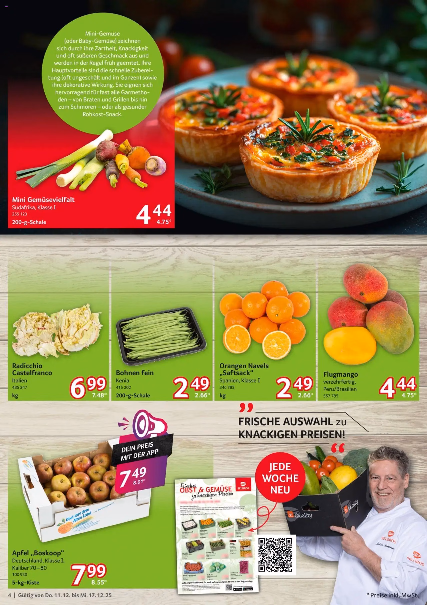 Selgros Prospekt - Gültiger Prospekt ab 11.12.2025, Seite 4 von insgesamt 16