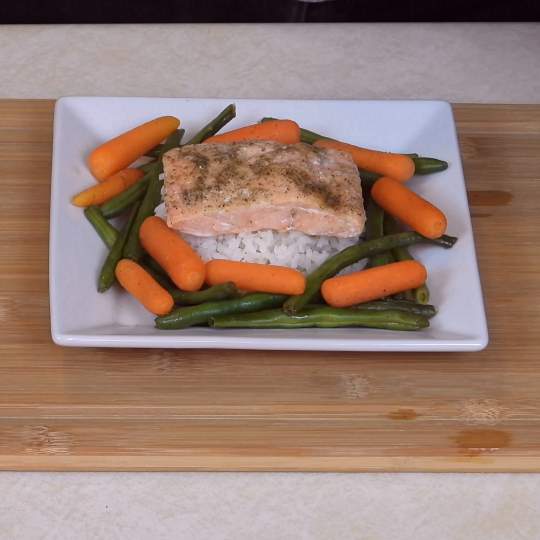 Anteprima ricetta Salmone al vapore