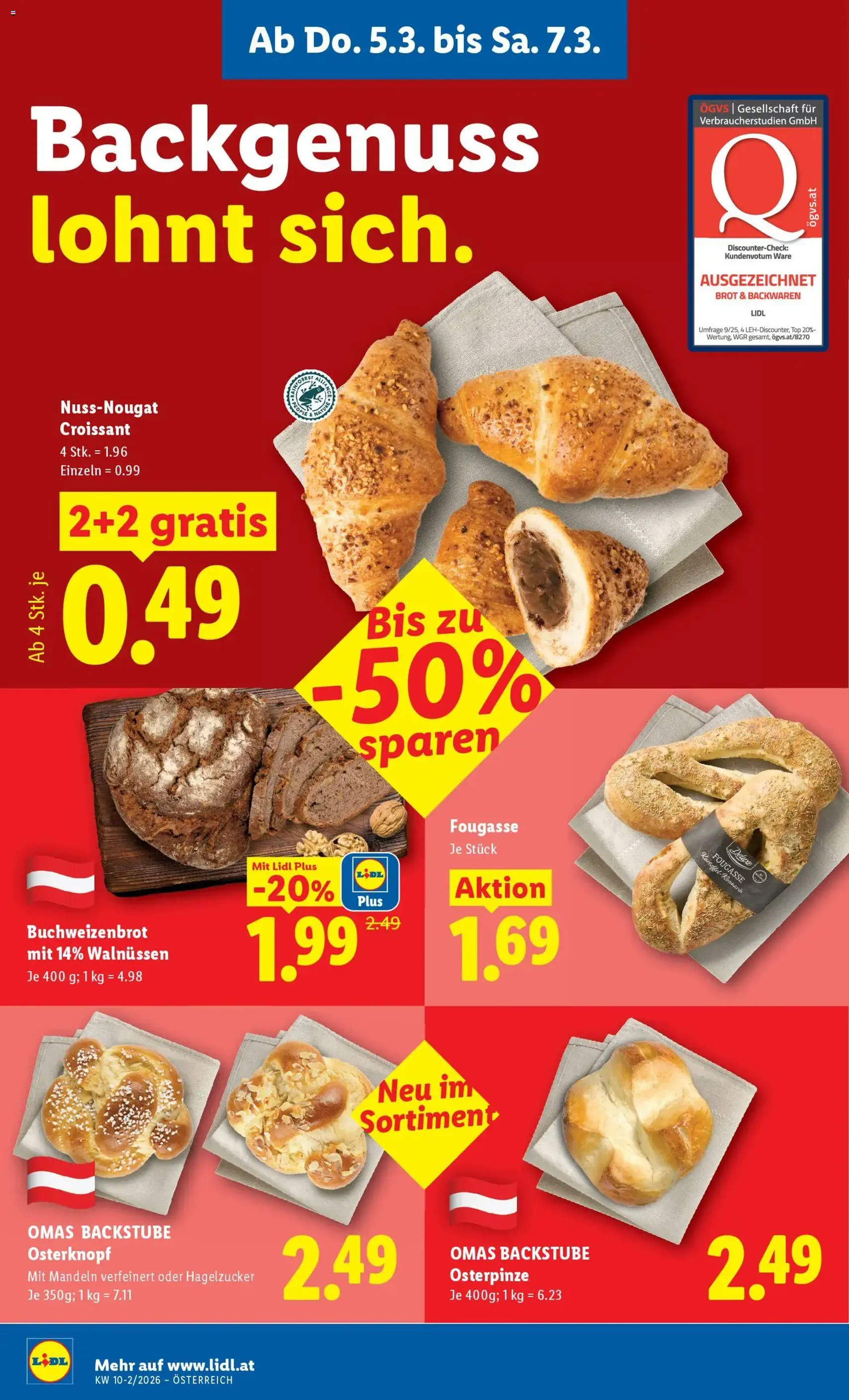 Lidl Flugblatt - Gültiger Prospekt ab 05.03.2026, Seite 8 von insgesamt 54
