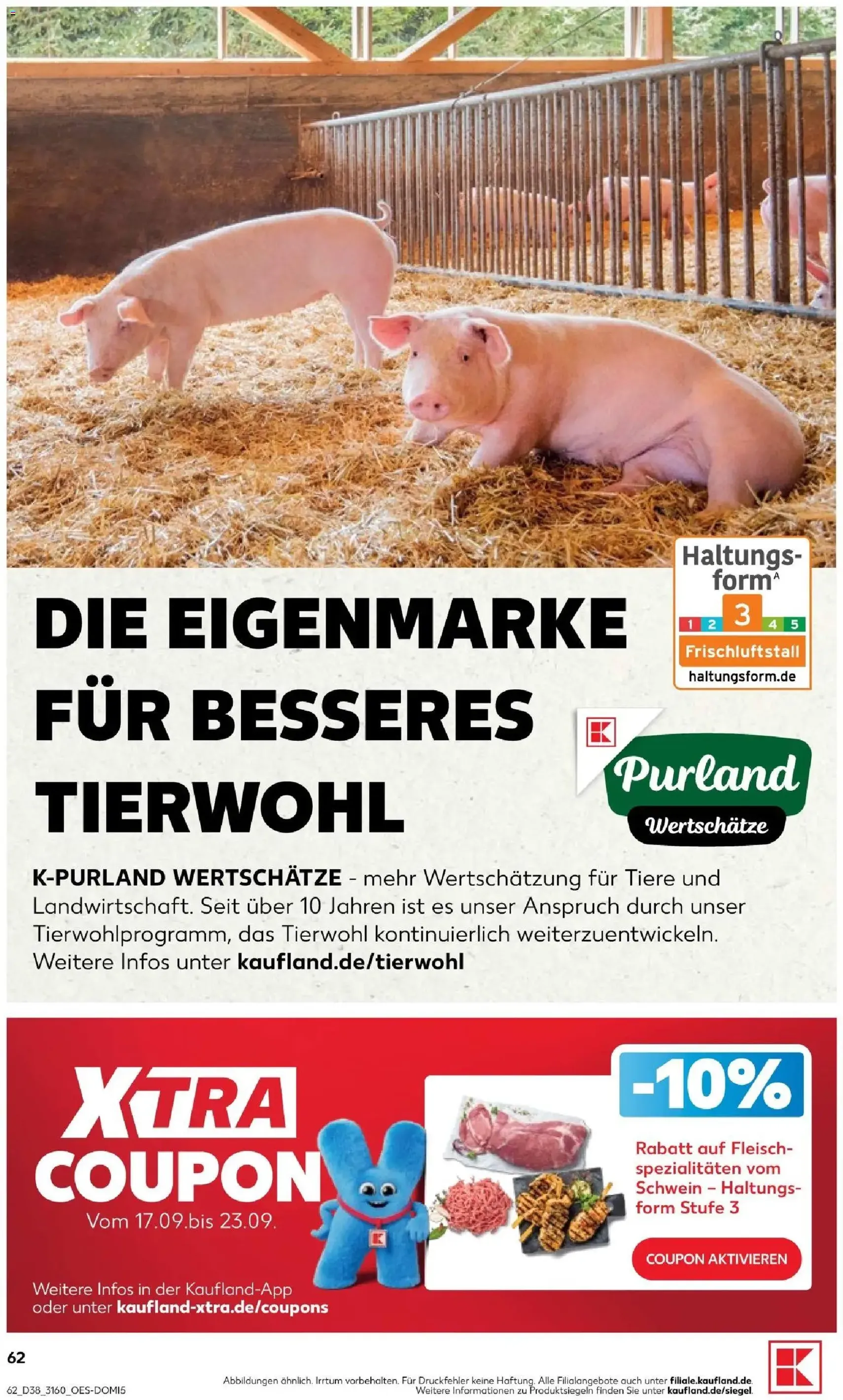 Kaufland Prospekt - Gültiger Prospekt ab 17.09.2026, Seite 62 von insgesamt 66