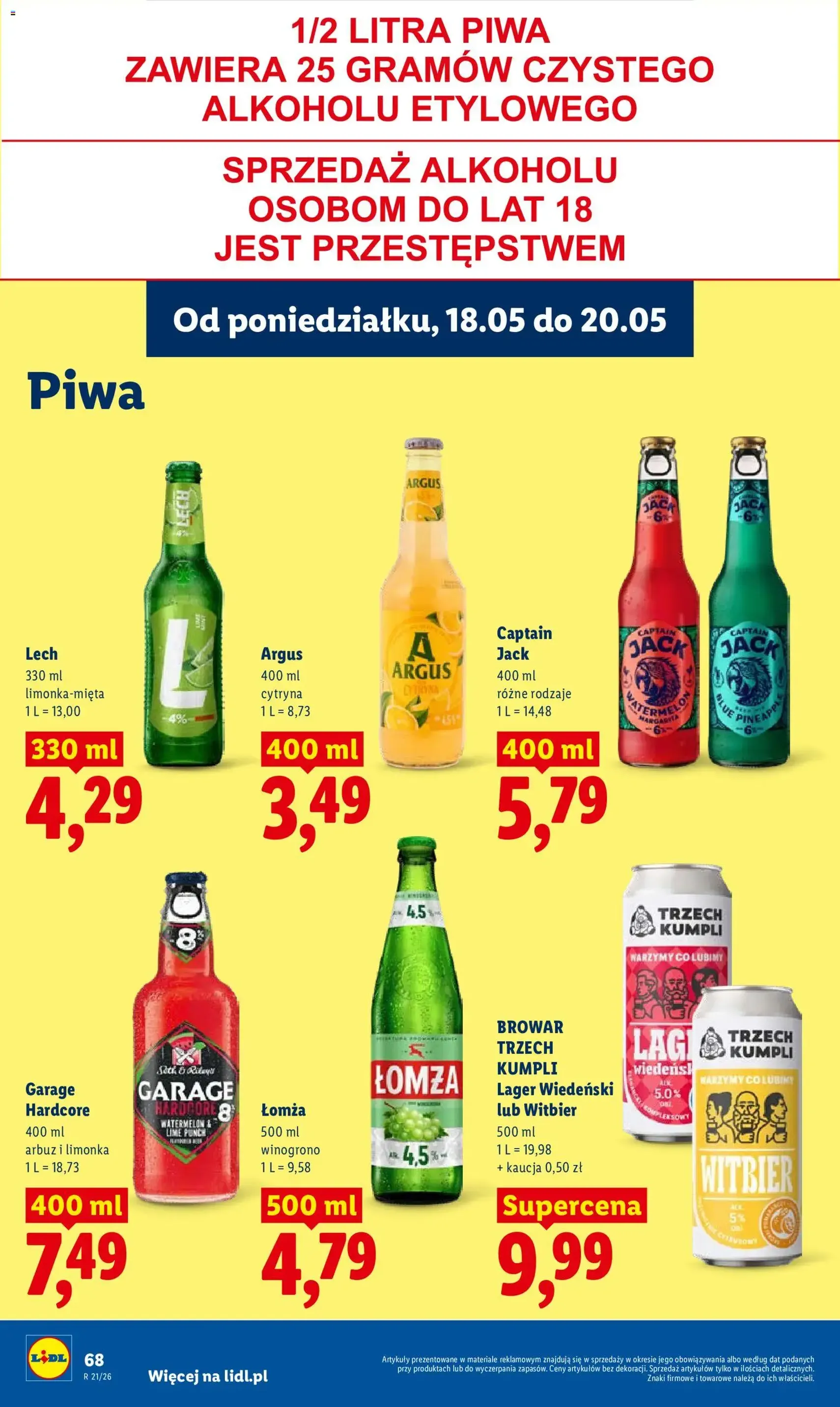 Lidl gazetka - ważny gazetka od 18.05.2026 strona 70 z 97