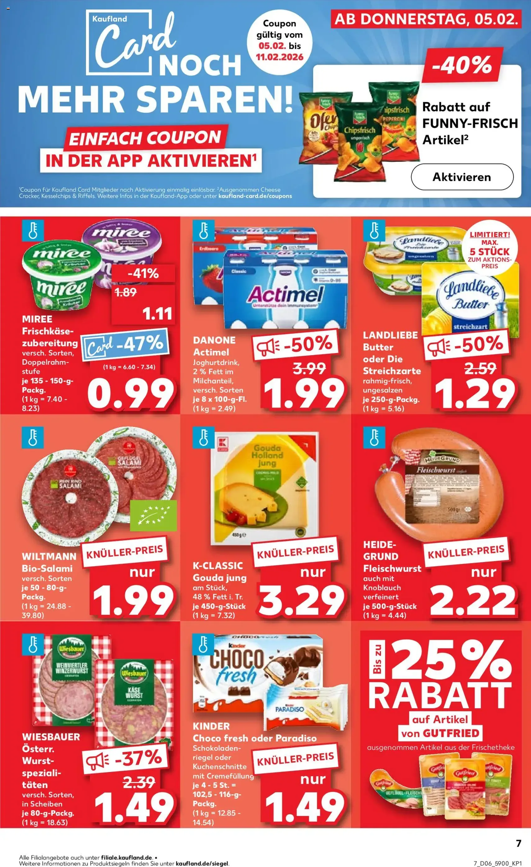 Kaufland Prospekt - Gültiger Prospekt ab 05.02.2026, Seite 7 von insgesamt 64