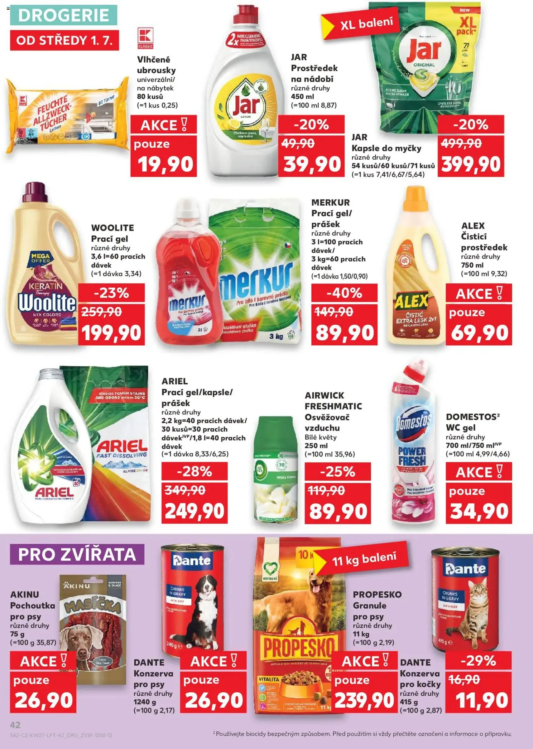 Kaufland leták - platný leták od 01.07.2026 strana 42 z 54