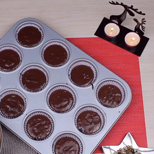 Csokis muffin - előkészítő lépés 1