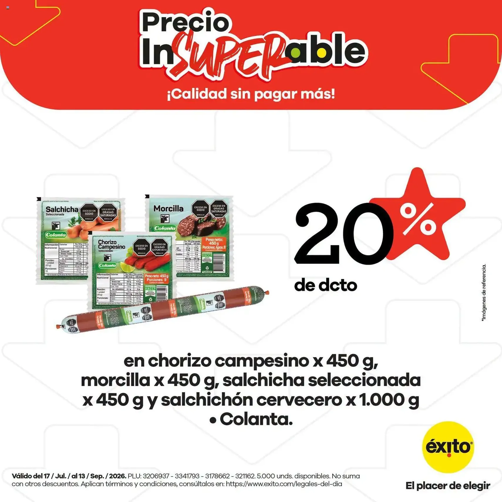 Éxito catálogo - folleto válido desde 17/07/2026 página 3 de 5