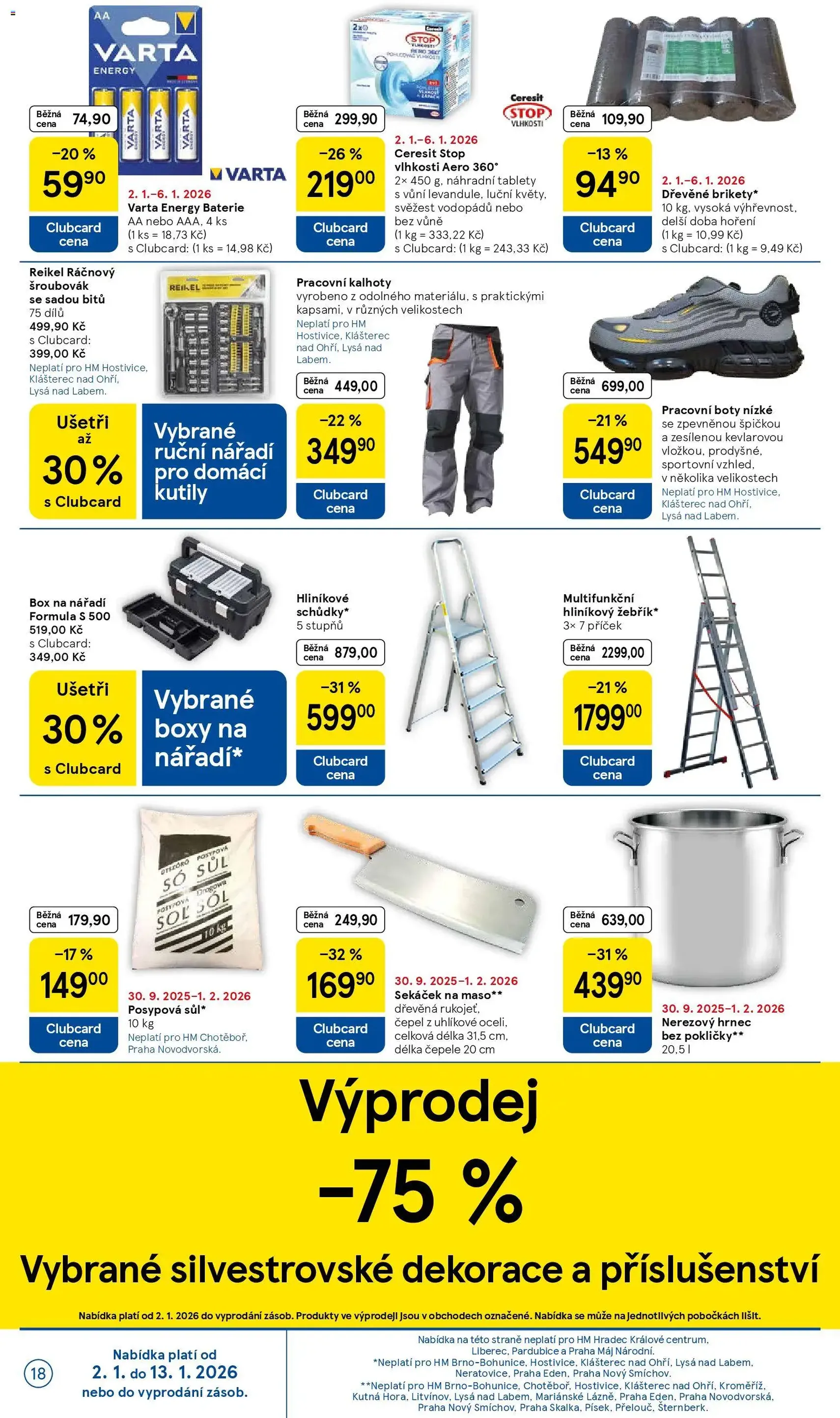 Tesco leták - Hypermarket - platný leták od 02.01.2026 strana 18 z 20