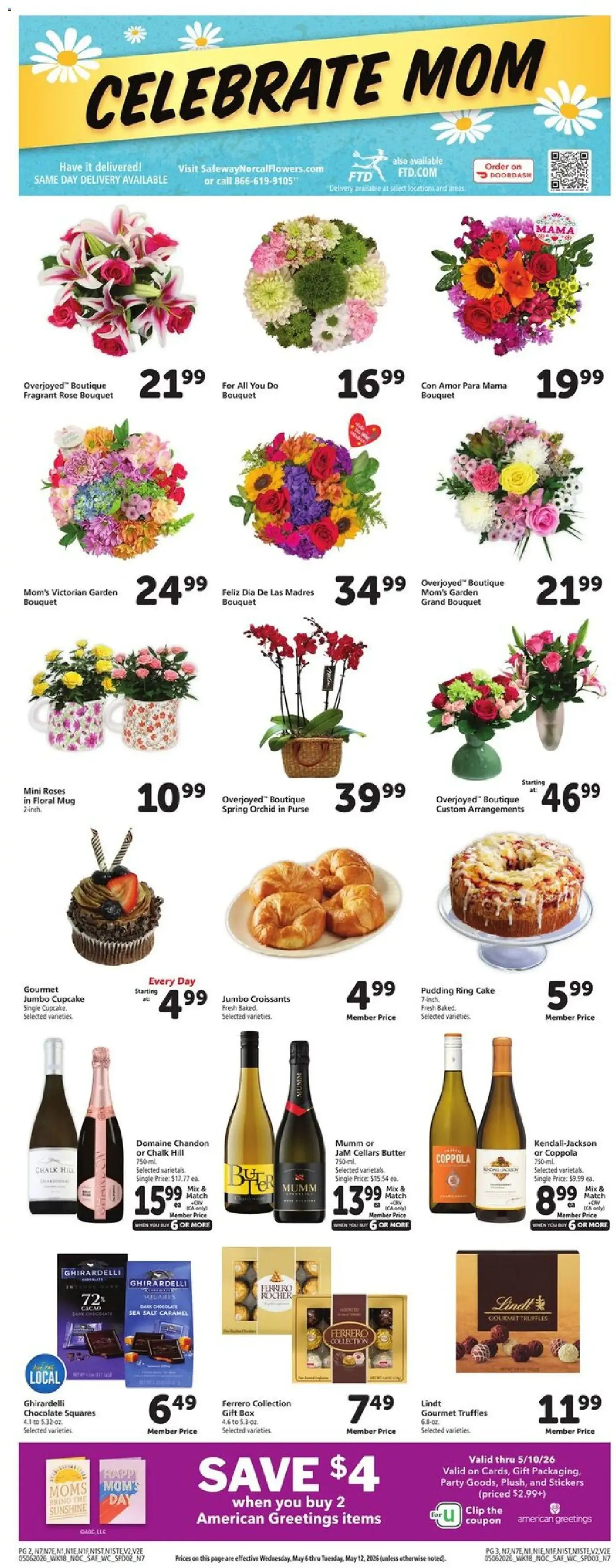 Safeway Weekly Ad - valid flyer from 05/06/2026, page 2 of 12
