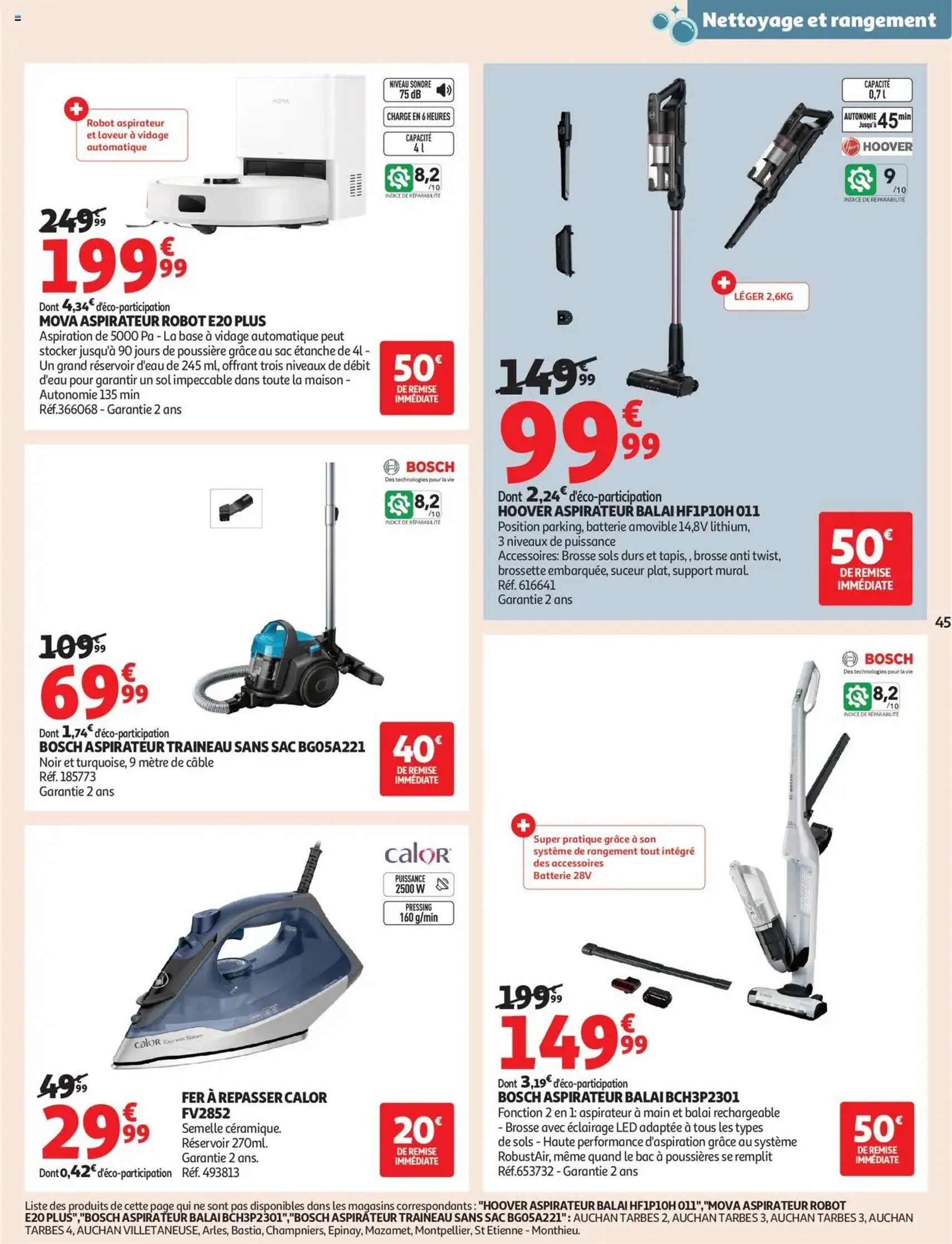 Auchan prospectus - brochure valable à partir du 09/09/2025, page 45 sur 60 Auchan prospectus - brochure valable à partir du 09/09/2025, page 45 sur 60