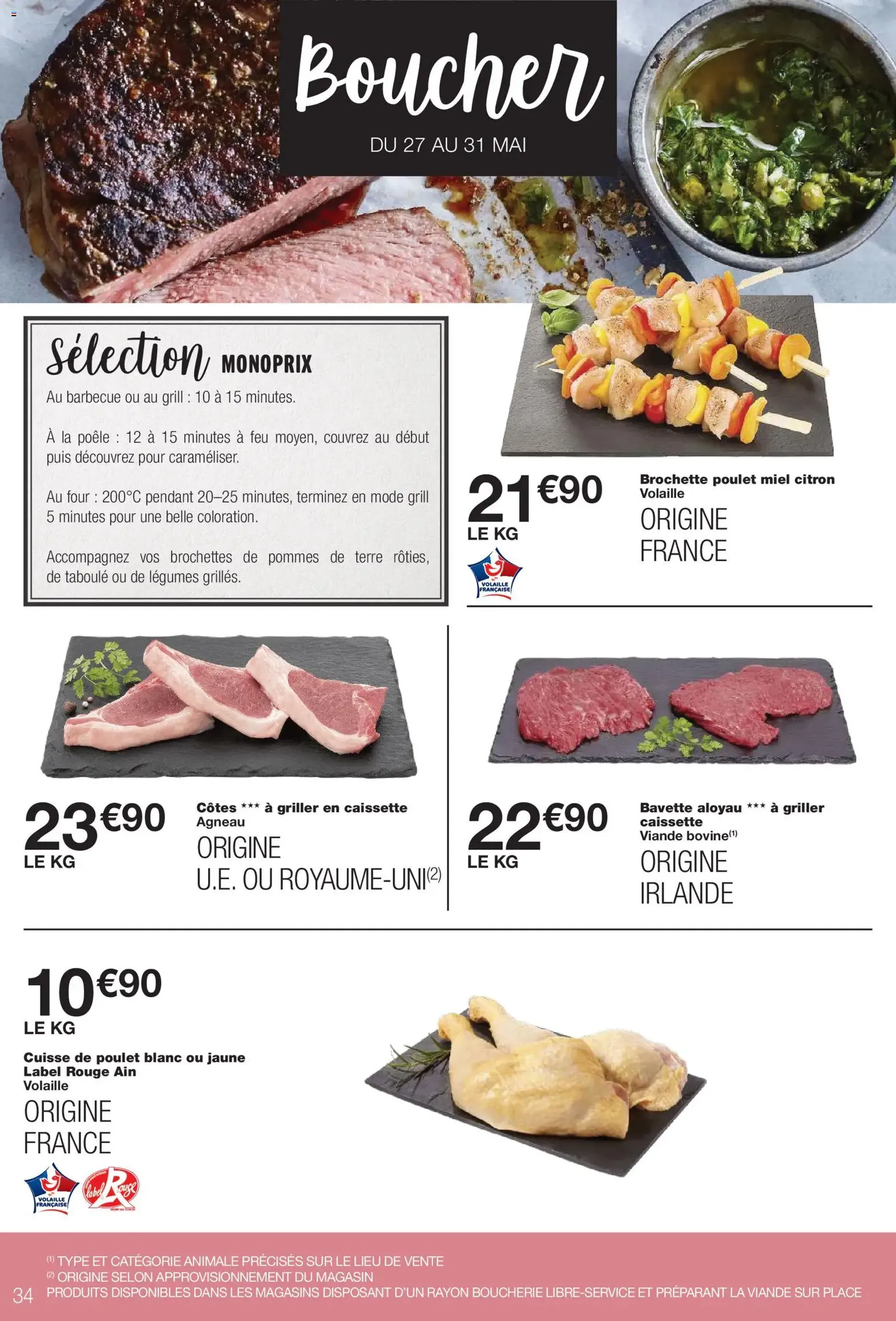 Monoprix catalogue - brochure valable à partir du 19/05/2026, page 34 sur 75