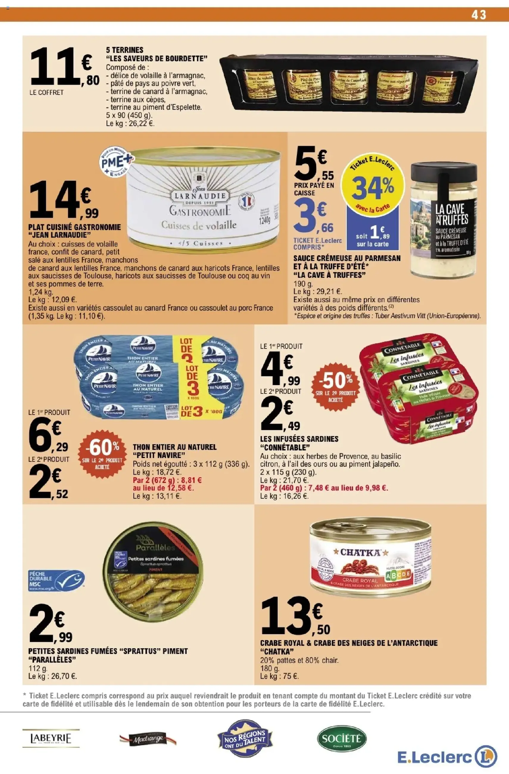 E.Leclerc catalogue semaine 49 - brochure valable à partir du 02/12/2025, page 43 sur 80