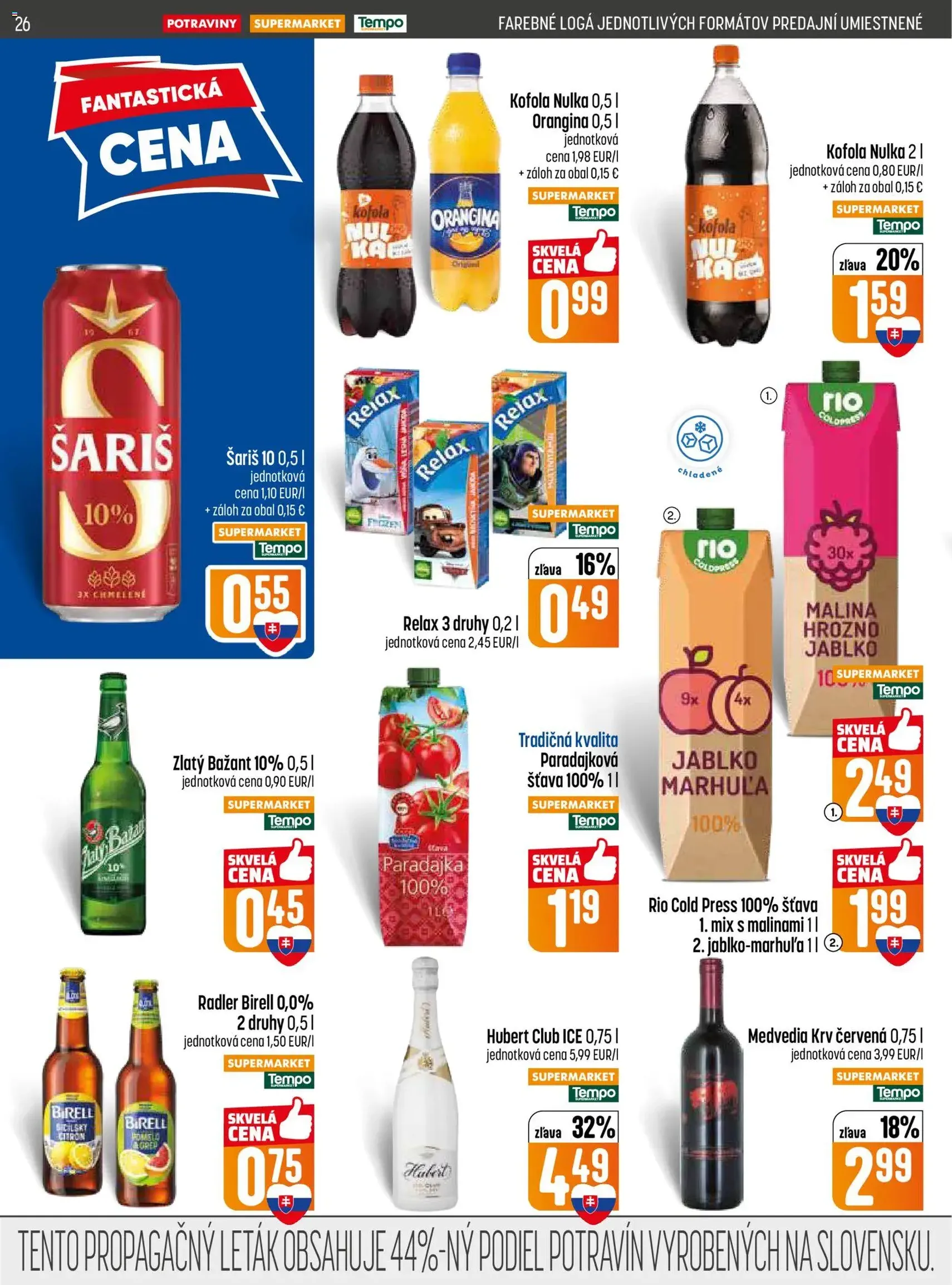COOP Jednota leták - platný leták od 04.06.2026 strana 26 z 32