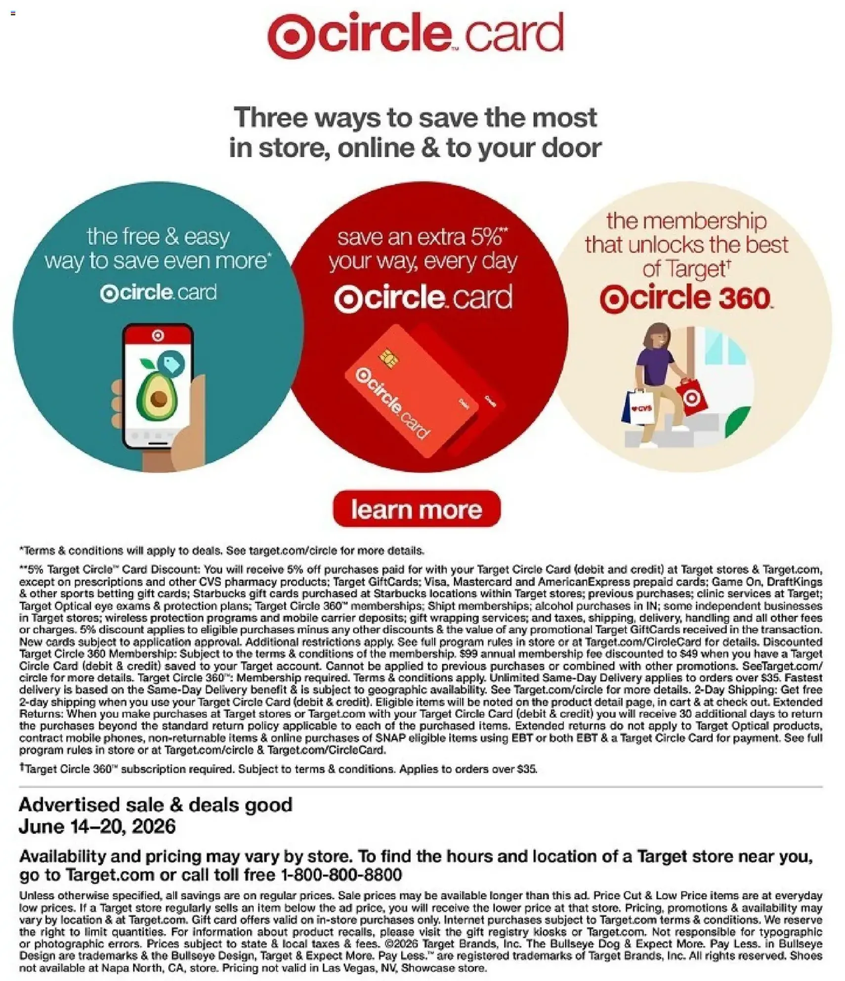 Target Weekly Ad - valid flyer from 06/14/2026, page 39 of 39