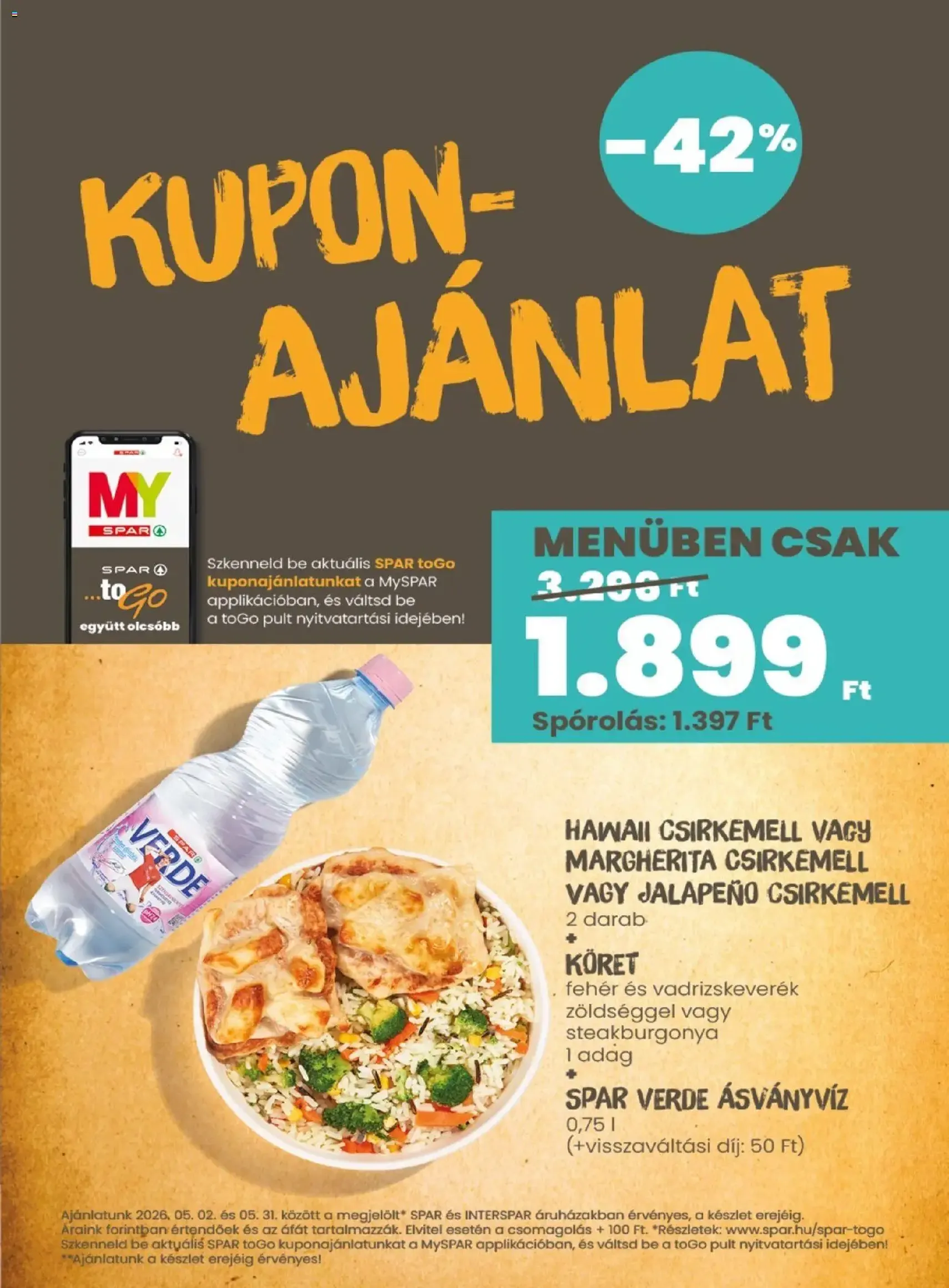 Spar akciós újság - 2026.05.21. érvényes szórólap 15 oldal 48 oldalból