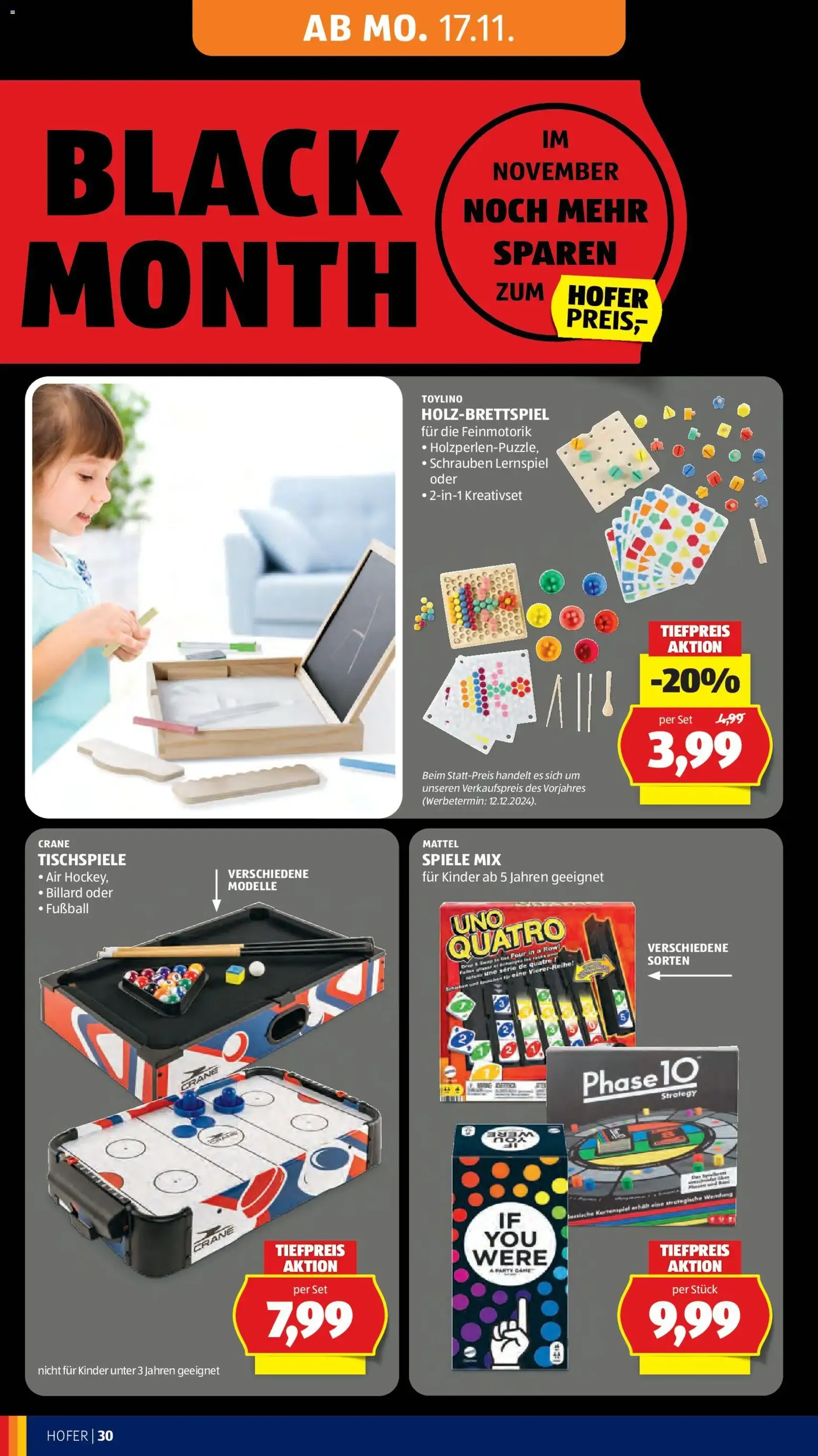 Hofer - Black Friday - Gültiger Prospekt ab 14.11.2025, Seite 34 von insgesamt 53