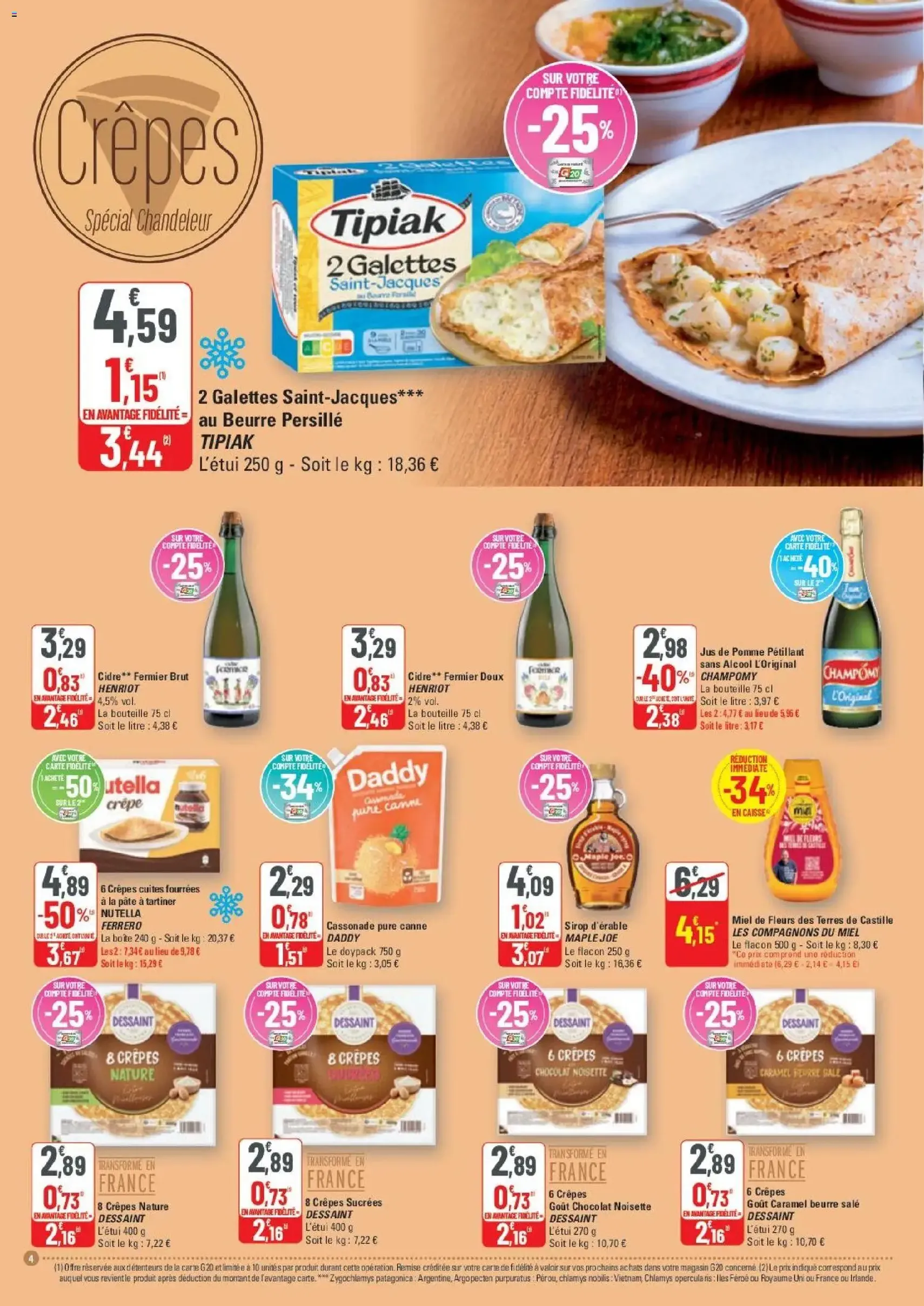G20 Supermarchés catalogue - brochure valable à partir du 28/01/2026, page 4 sur 20