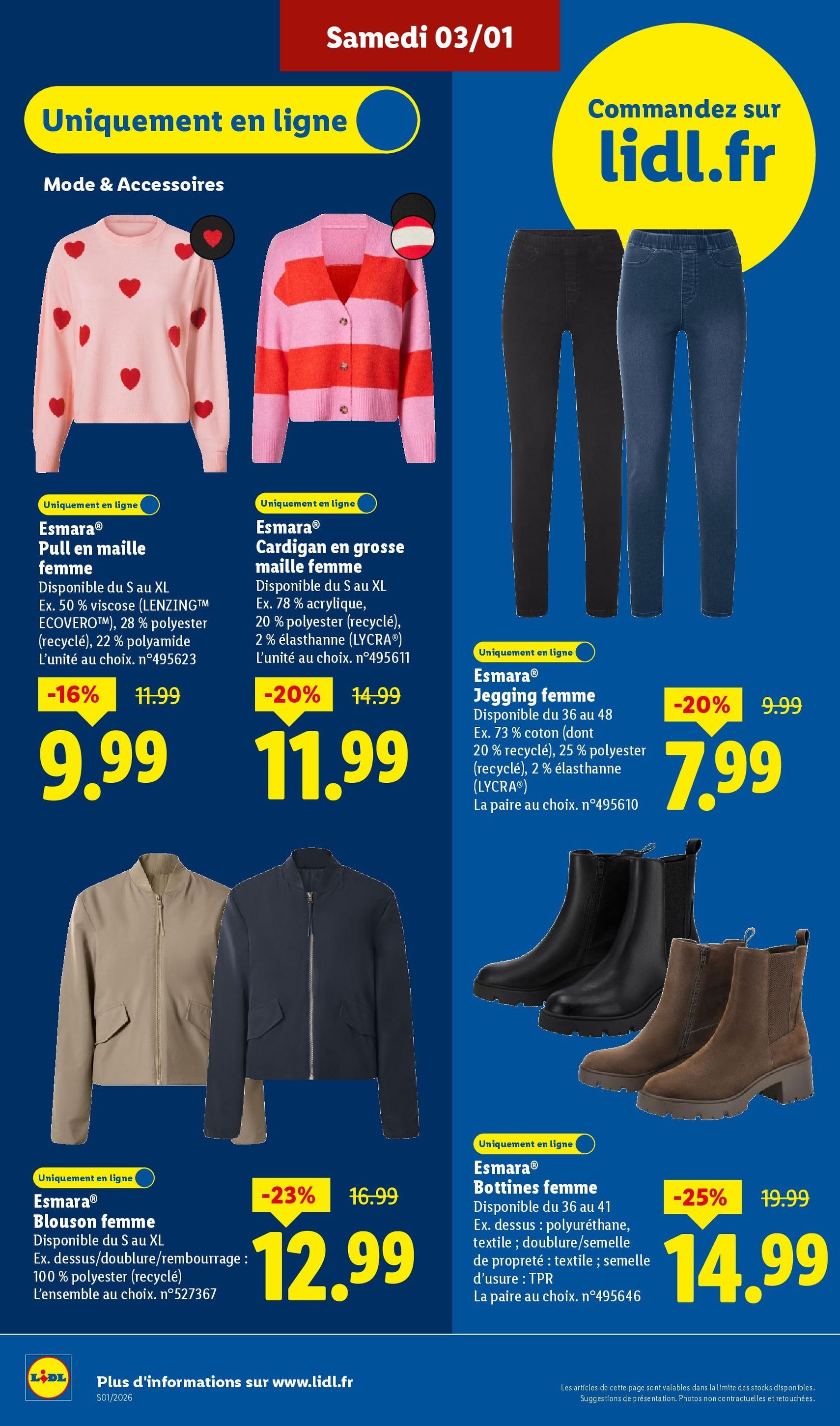 LIDL catalogue semaine 1 - brochure valable à partir du 03/01/2026, page 52 sur 77
