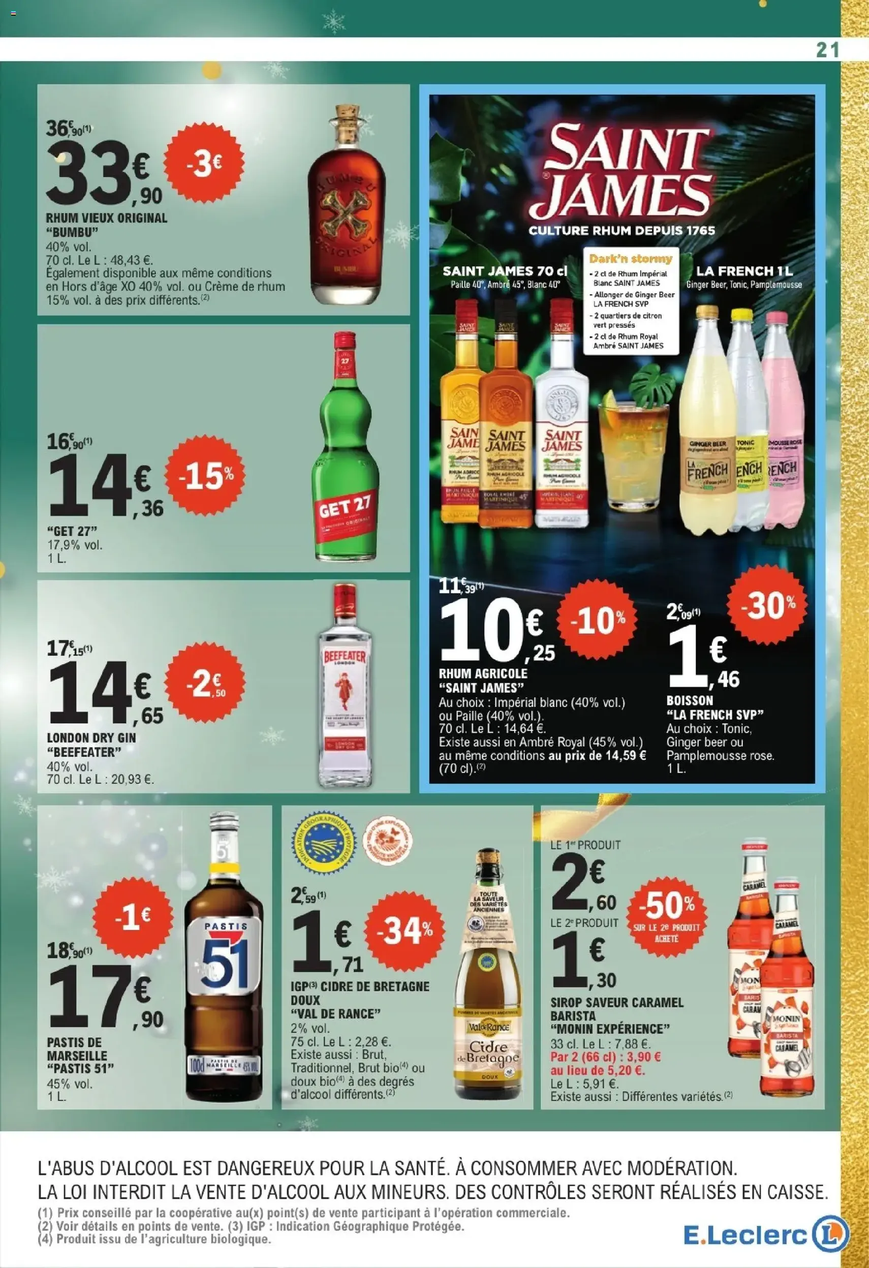 E.Leclerc catalogue semaine 52 - brochure valable à partir du 23/12/2025, page 21 sur 32