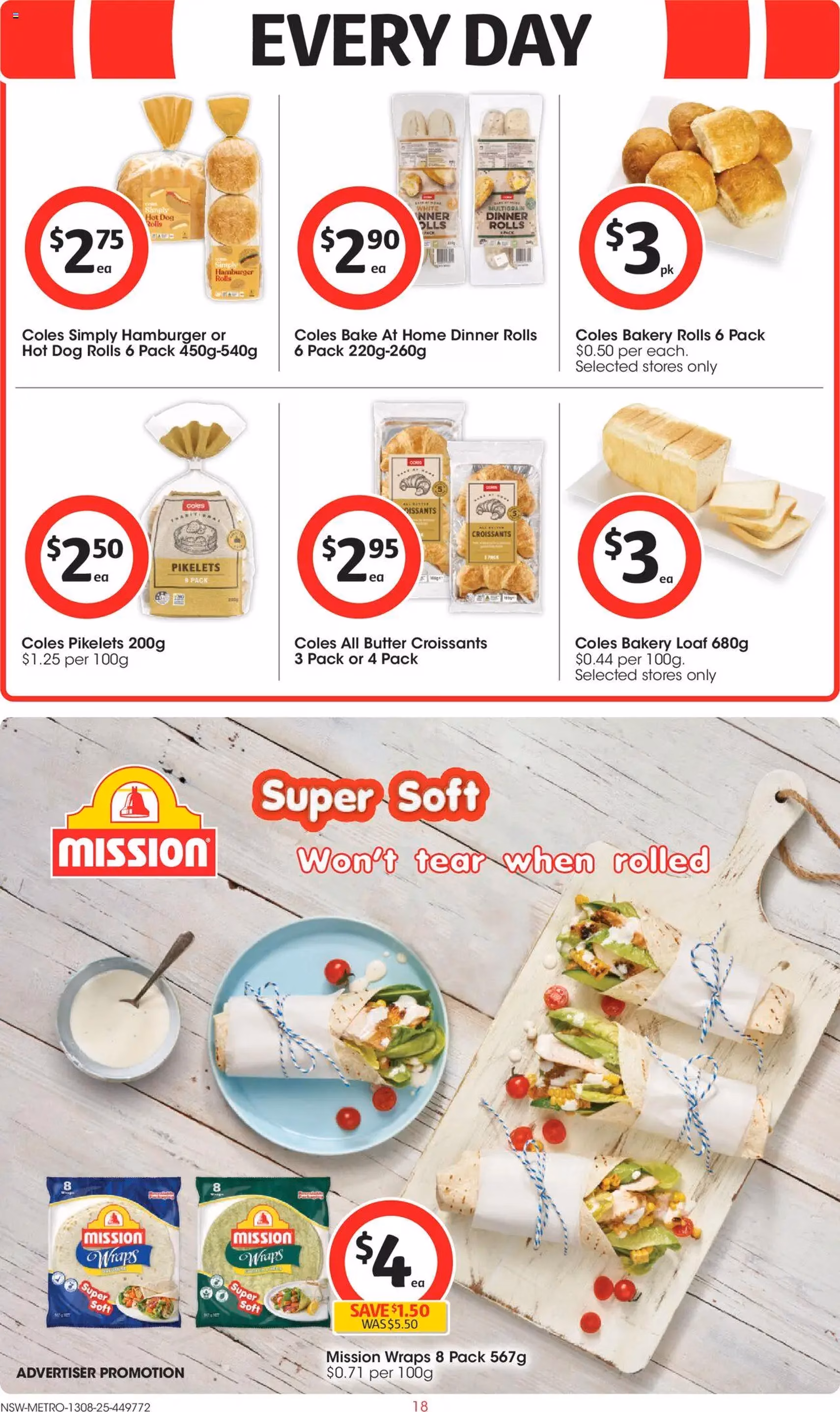 Coles Catalogue NSW - valid flyer from 13/08/2025, page 18 of 49 Coles Catalogue NSW - valid flyer from 13/08/2025, page 18 of 49