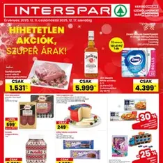 Interspar Akciós újság - szórólap előnézete érvényes 2025.12.11. -tól