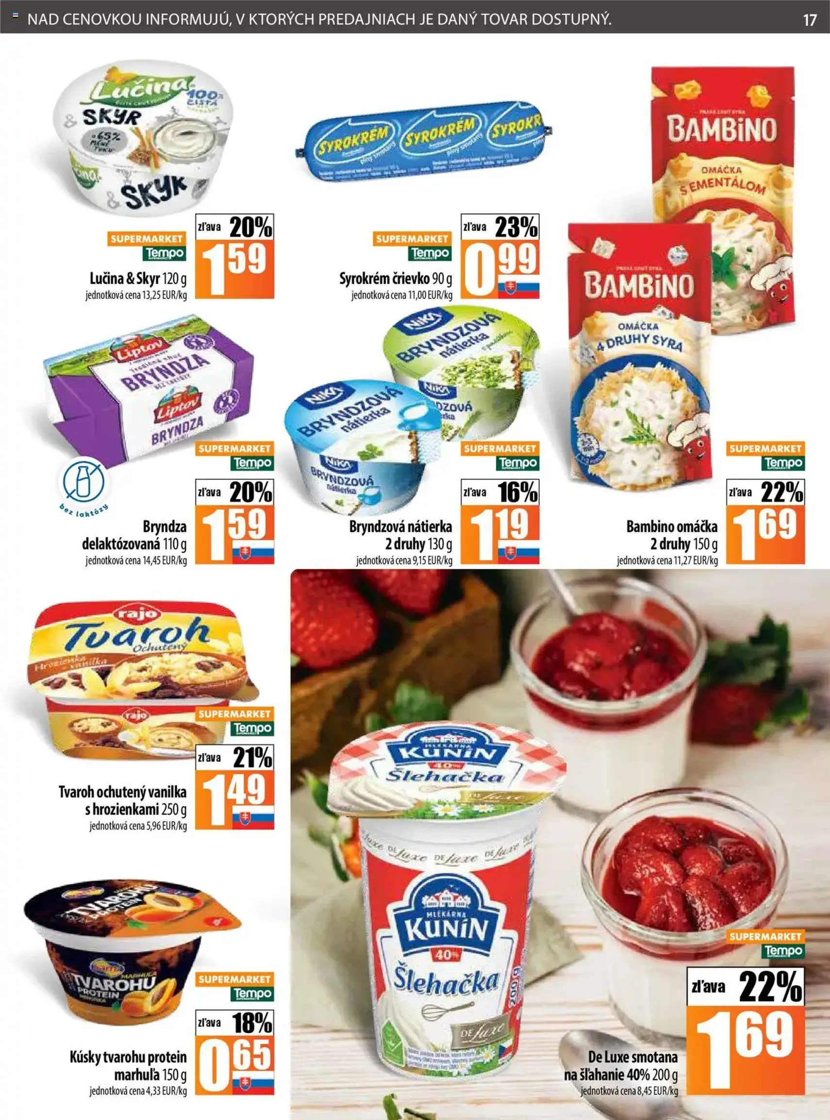 COOP Jednota leták - platný leták od 14.08.2025 strana 17 z 28