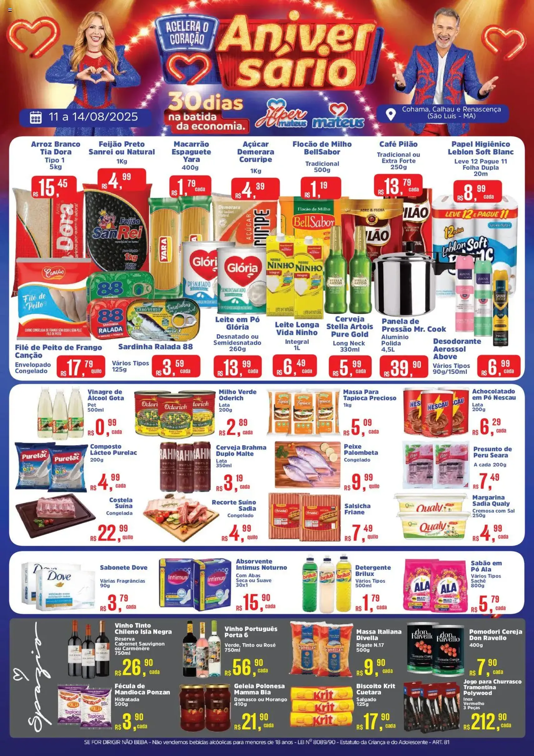 Mateus - Ofertas da semana - folheto válido a partir de 11/08/2025 página 1 de 4
