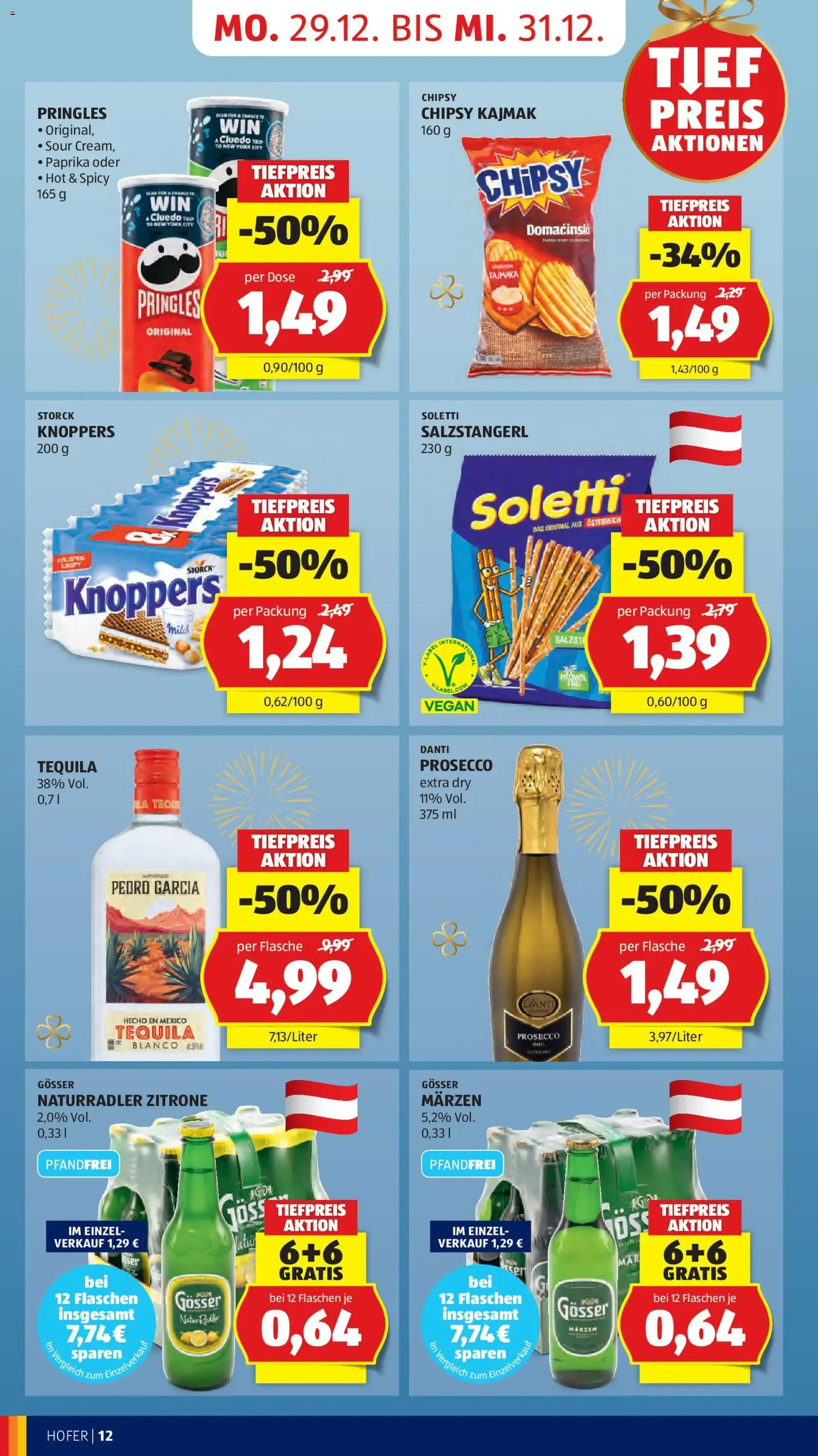 Hofer Flugblatt - Gültiger Prospekt ab 22.12.2025, Seite 14 von insgesamt 29