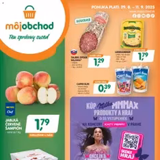 Môj obchod leták - náhľad letáku platný od 29.08.2025