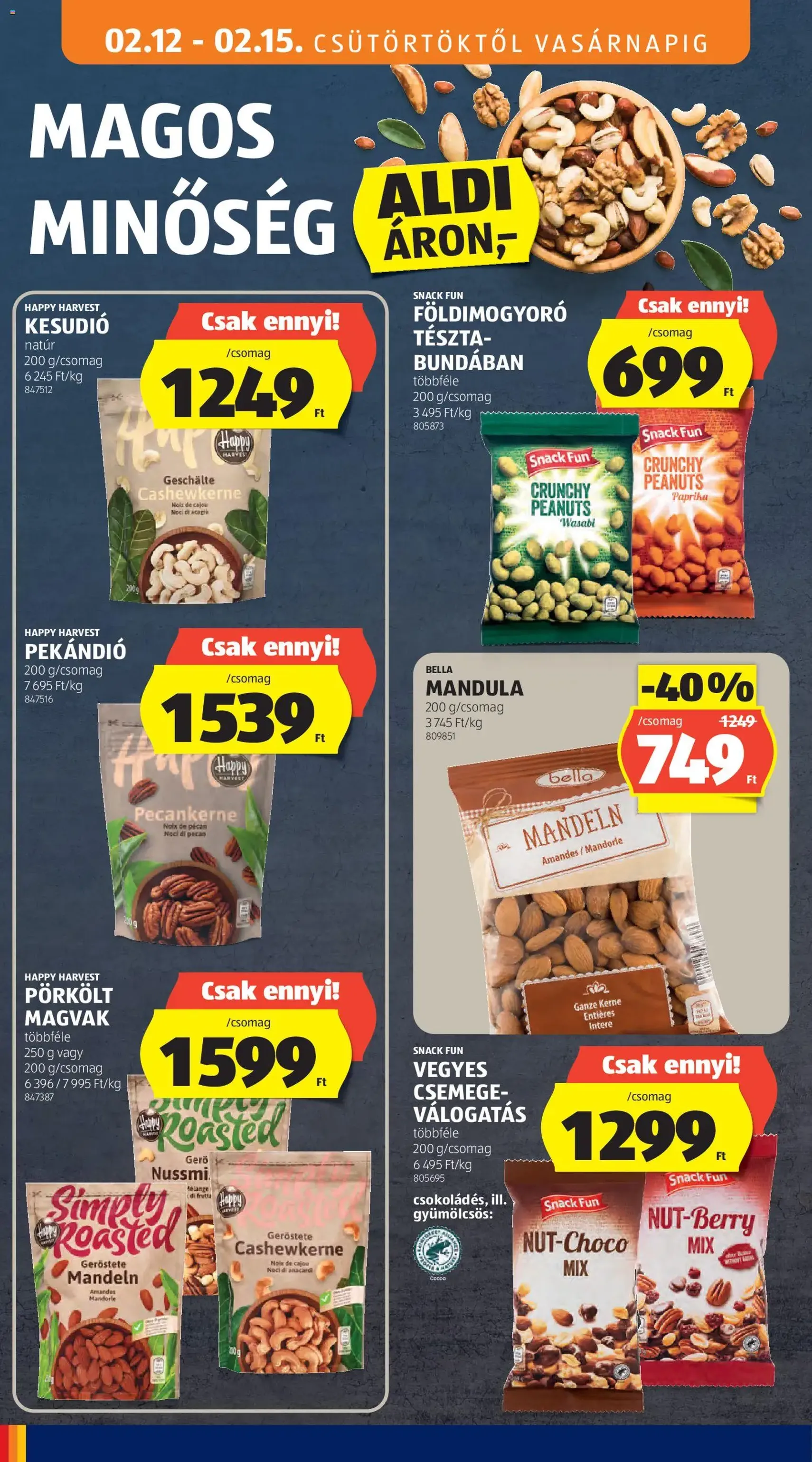 Aldi Akciós újság - 2026.02.12. érvényes szórólap 26 oldal 47 oldalból