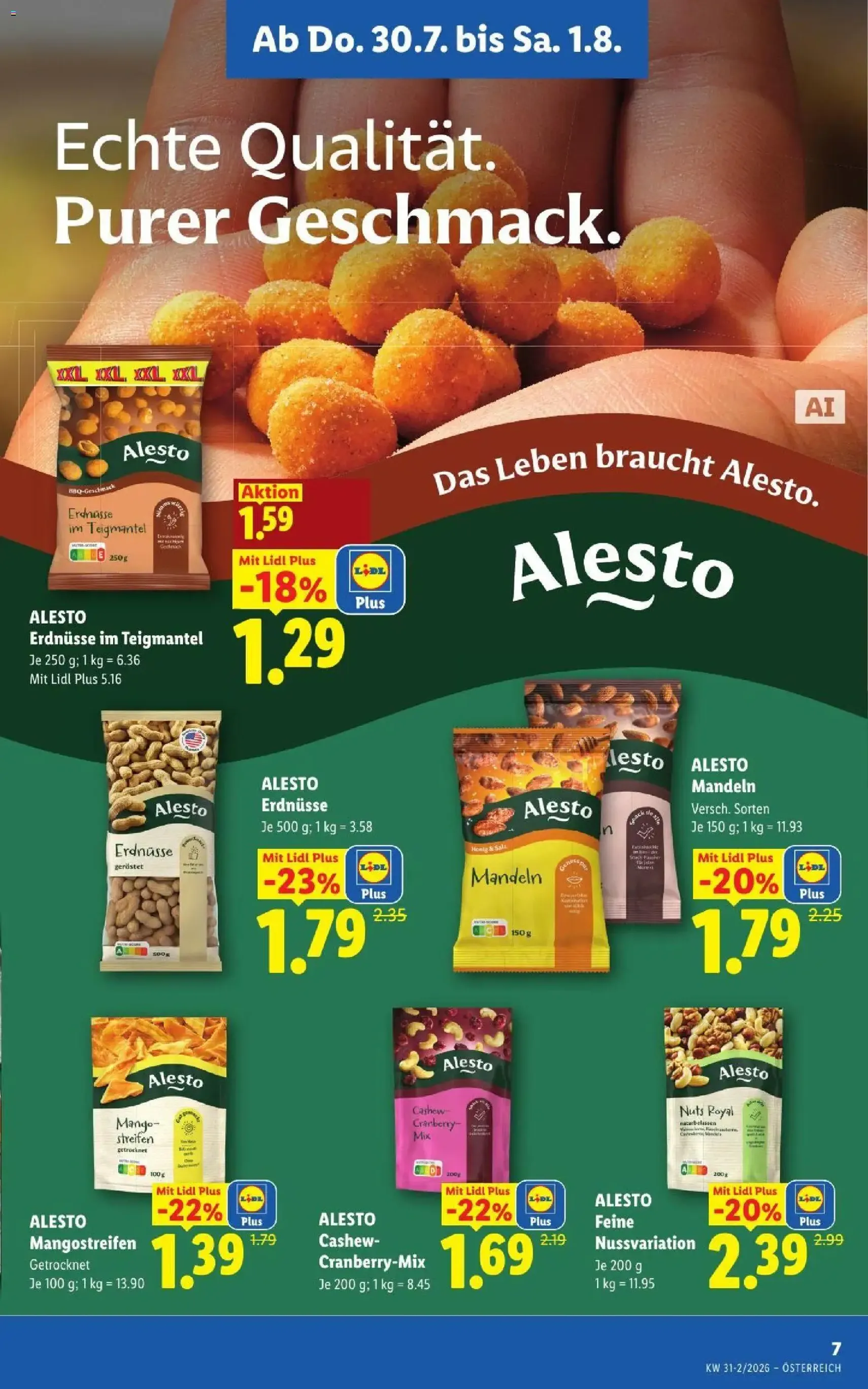 Lidl - Flugblatt - Gültiger Prospekt ab 30.07.2026, Seite 9 von insgesamt 52