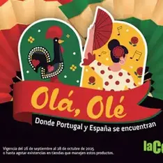 Vista previa del folleto La Comer folleto Olá, Olé válido desde 26/09/2025