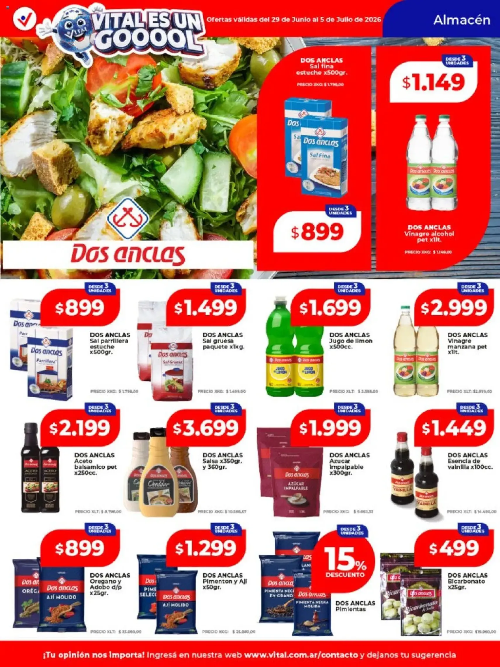 Vital - Ofertas - folleto válido desde 29/06/2026 página 14 de 21