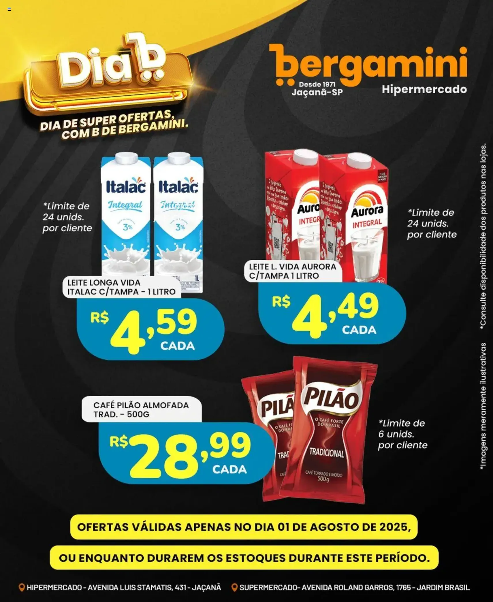 Supermercado Bergamini - Ofertas da semana - folheto válido a partir de 01/08/2025 página 4 de 14 Supermercado Bergamini - Ofertas da semana - folheto válido a partir de 01/08/2025 página 4 de 14
