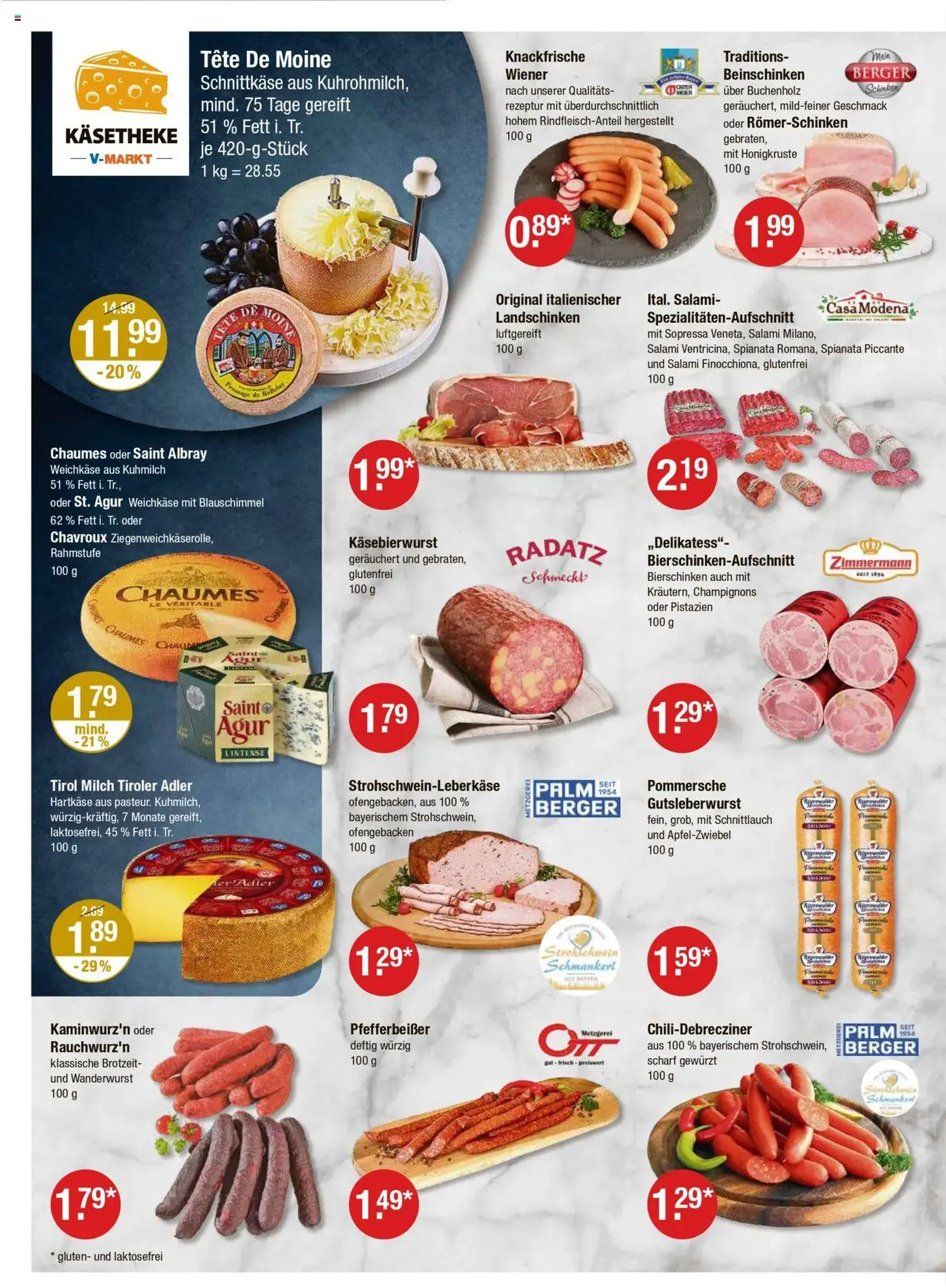 V-Markt - Oberpfalz - Gültiger Prospekt ab 04.09.2025, Seite 2 von insgesamt 22 V-Markt - Oberpfalz - Gültiger Prospekt ab 04.09.2025, Seite 2 von insgesamt 22