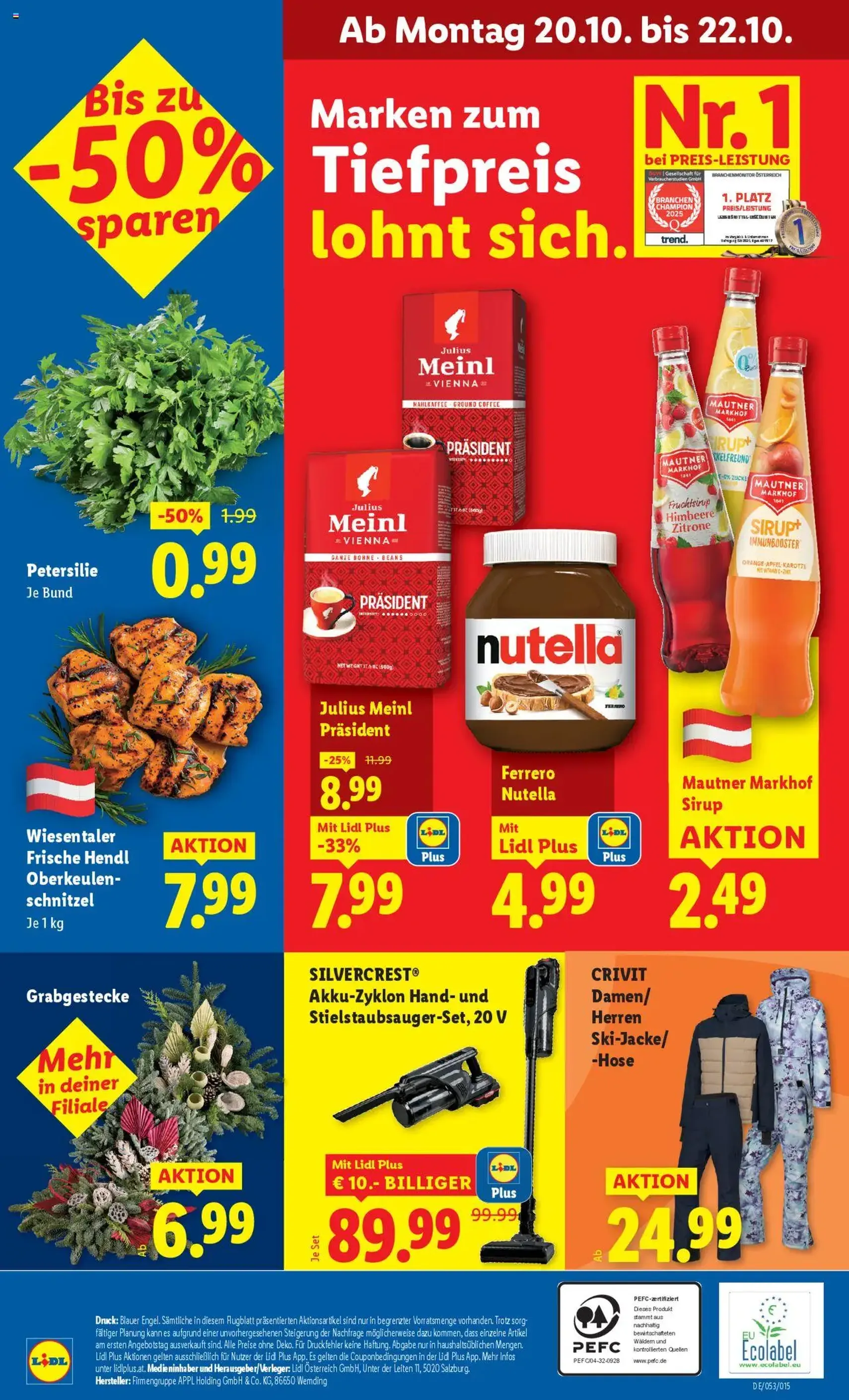 Lidl Flugblatt - Gültiger Prospekt ab 16.10.2025, Seite 48 von insgesamt 50 Lidl Flugblatt - Gültiger Prospekt ab 16.10.2025, Seite 48 von insgesamt 50