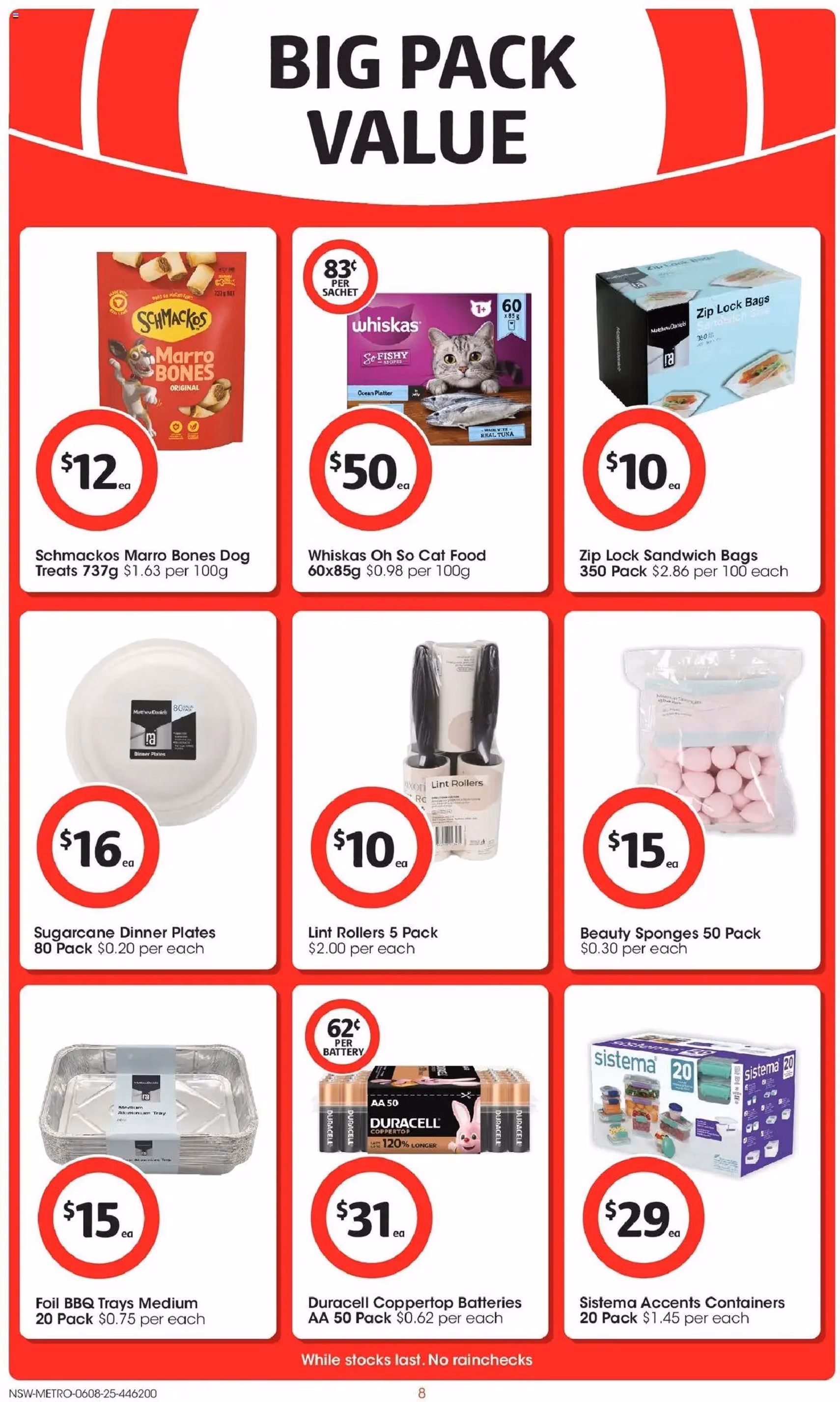 Coles Catalogue NSW - valid flyer from 06/08/2025, page 8 of 47 Coles Catalogue NSW - valid flyer from 06/08/2025, page 8 of 47
