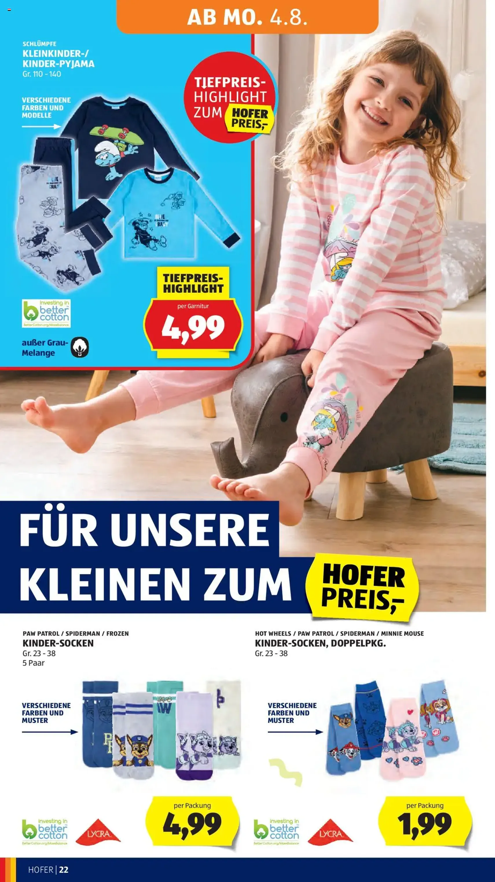 Hofer Flugblatt - Gültiger Prospekt ab 01.08.2025, Seite 26 von insgesamt 41 Hofer Flugblatt - Gültiger Prospekt ab 01.08.2025, Seite 26 von insgesamt 41